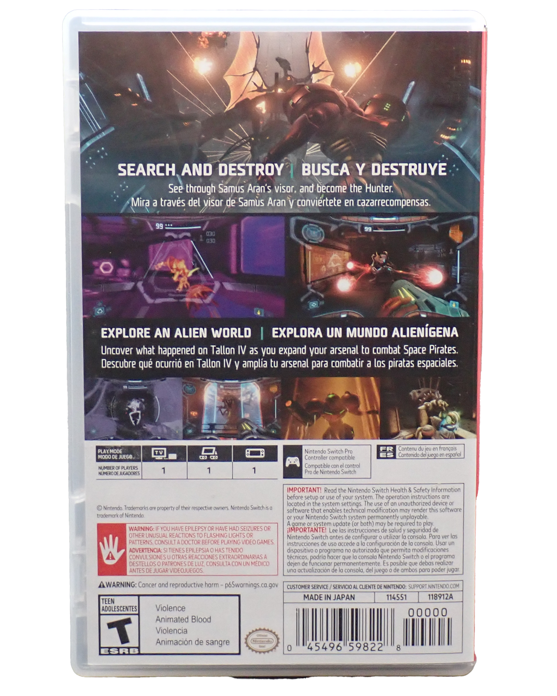 Metroid Prime Remastered - Switch