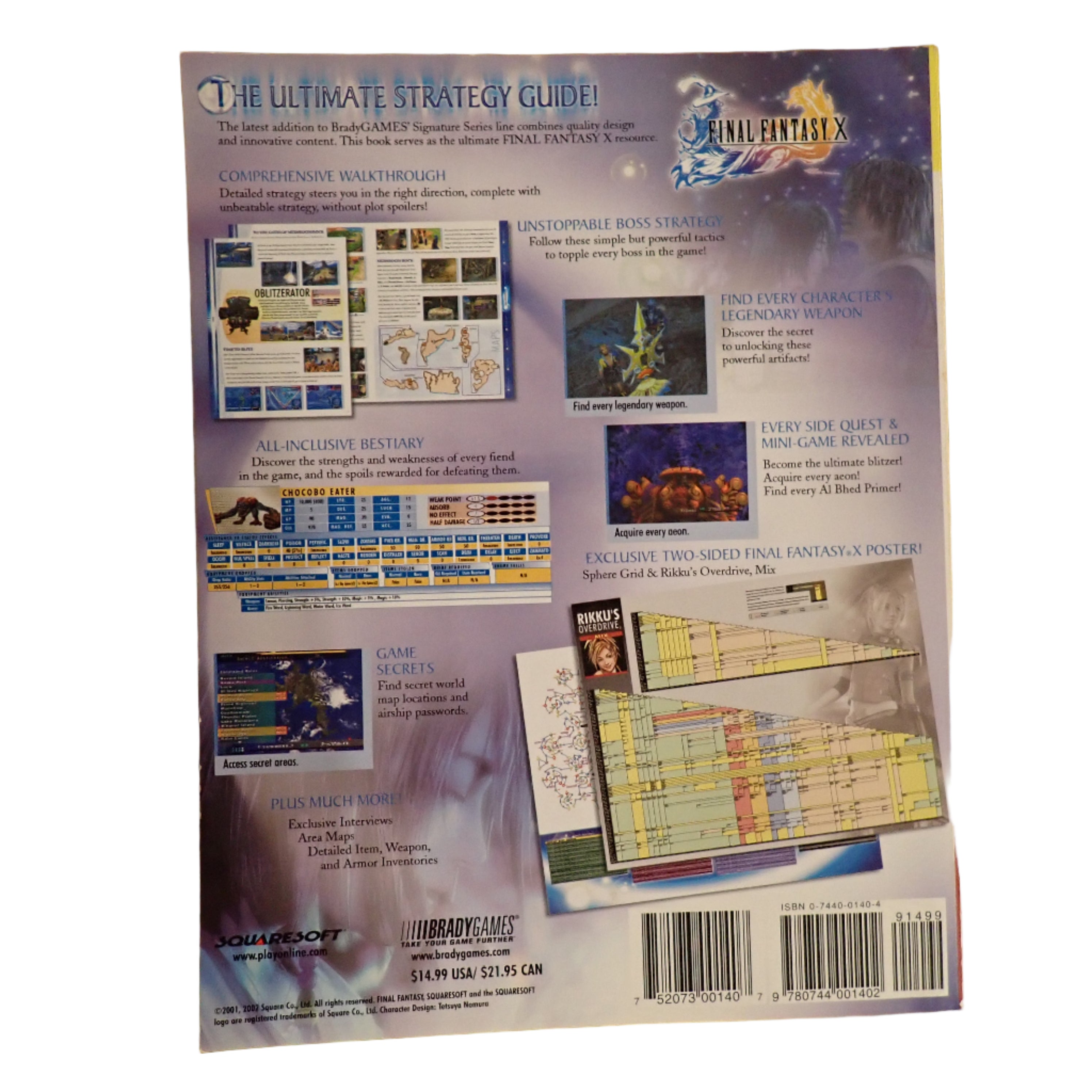 Final Fantasy X Official Strategy Guide