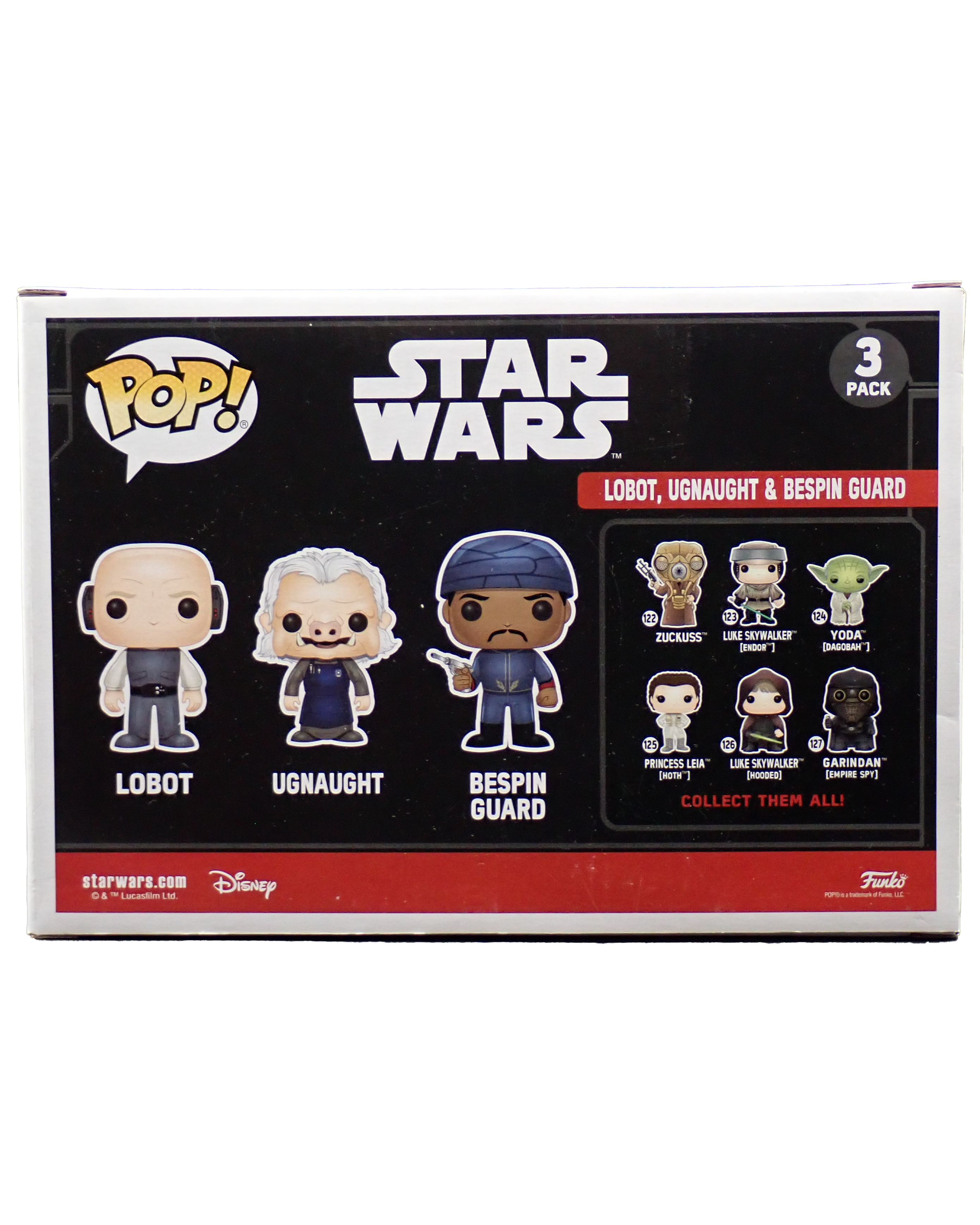 Lobot, Ugnaught & Bespin Guard - POP! 3-Pack