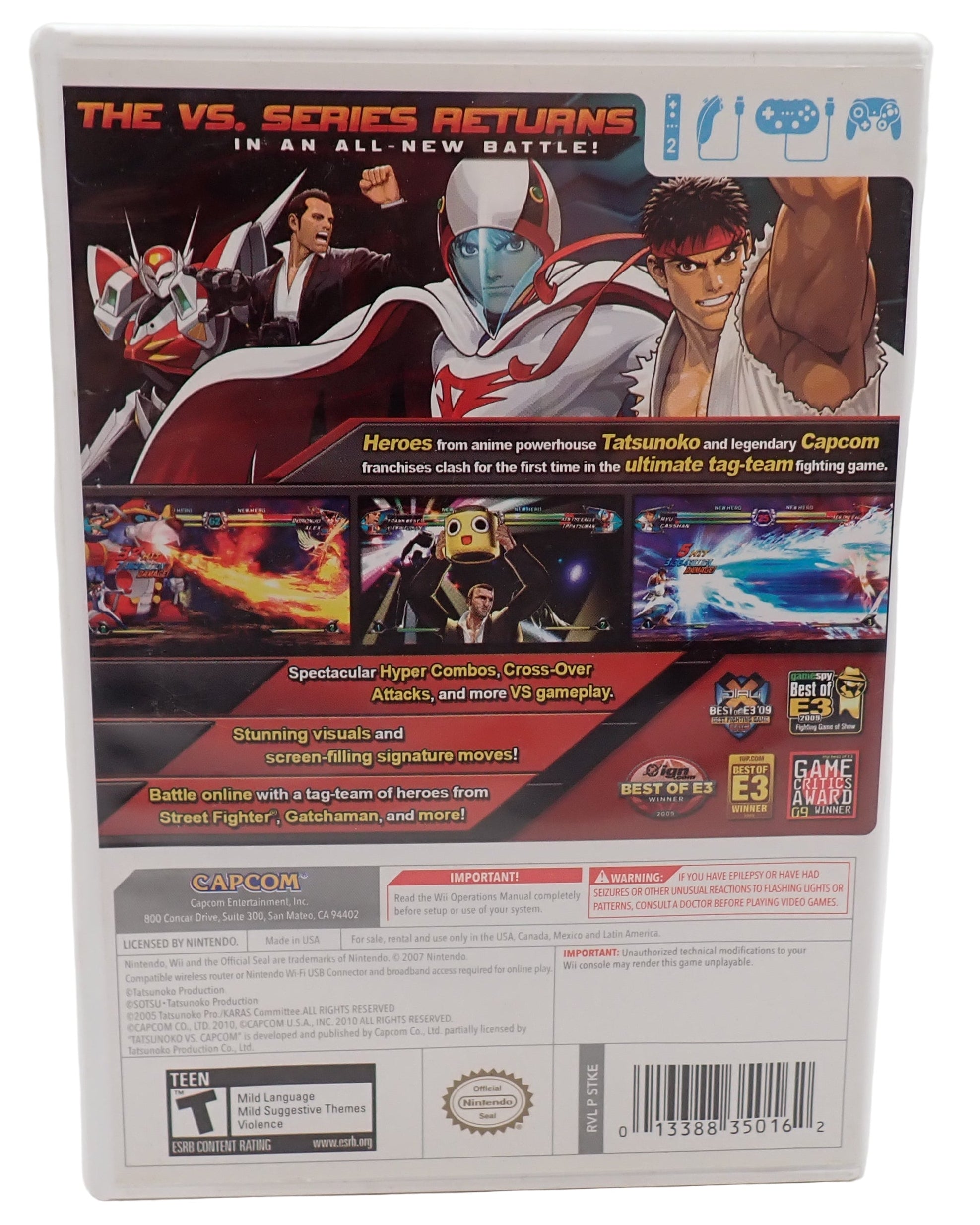 Tatsunoko VS Capcom Ultimate All-Stars - Wii