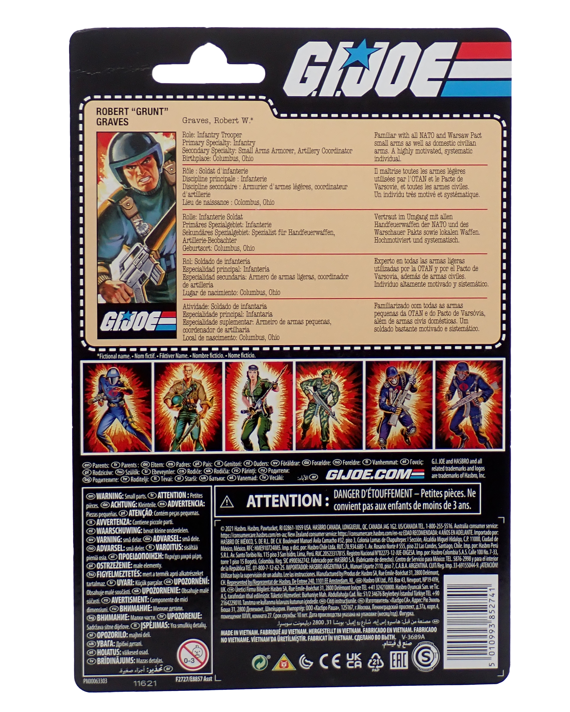 Robert Grunt Graves (2021) - Retro G.I.Joe Figure