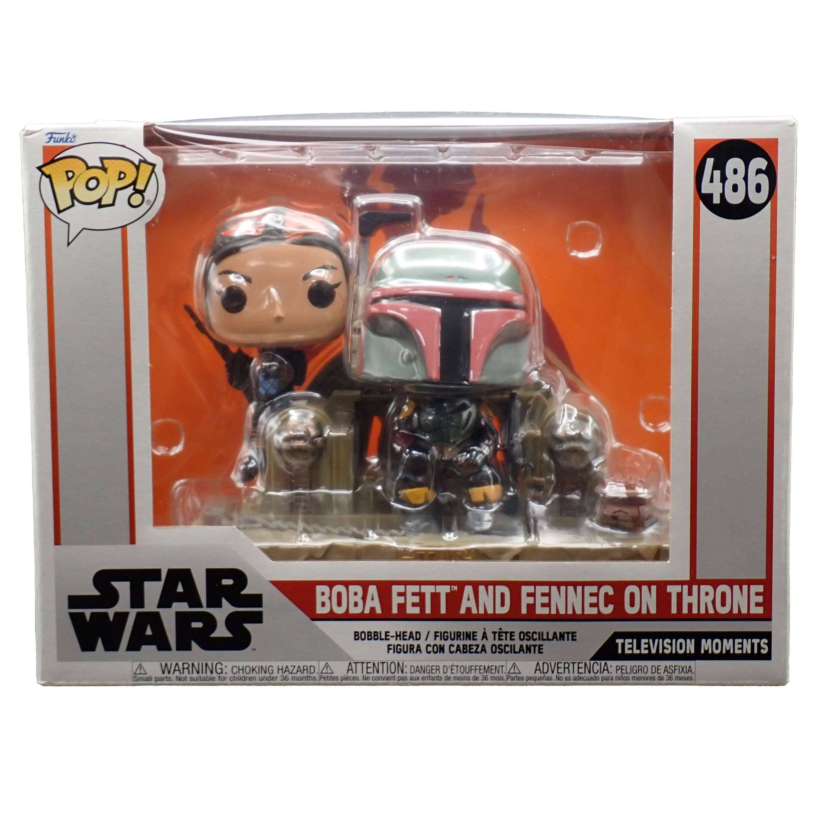 Boba Fett and Fennec on Throne - POP! #486