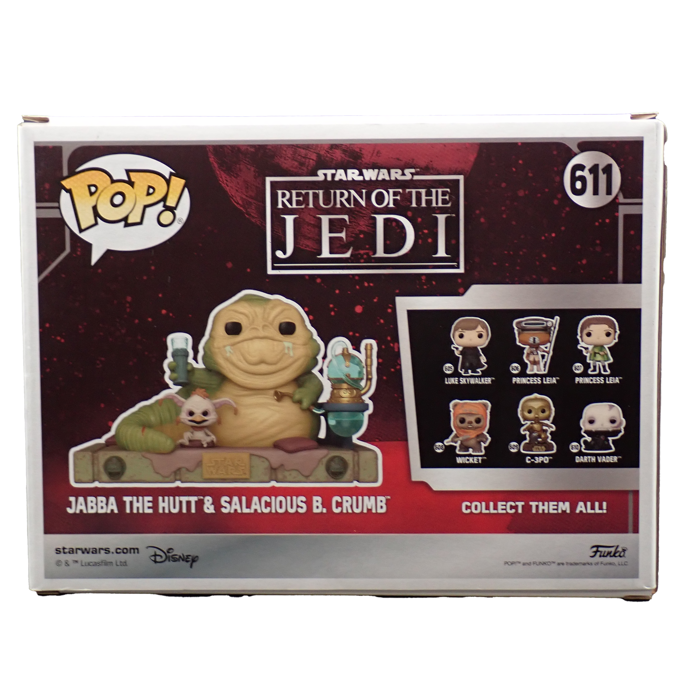 Jabba the Hutt & Salacious B. Crumb - POP! #611