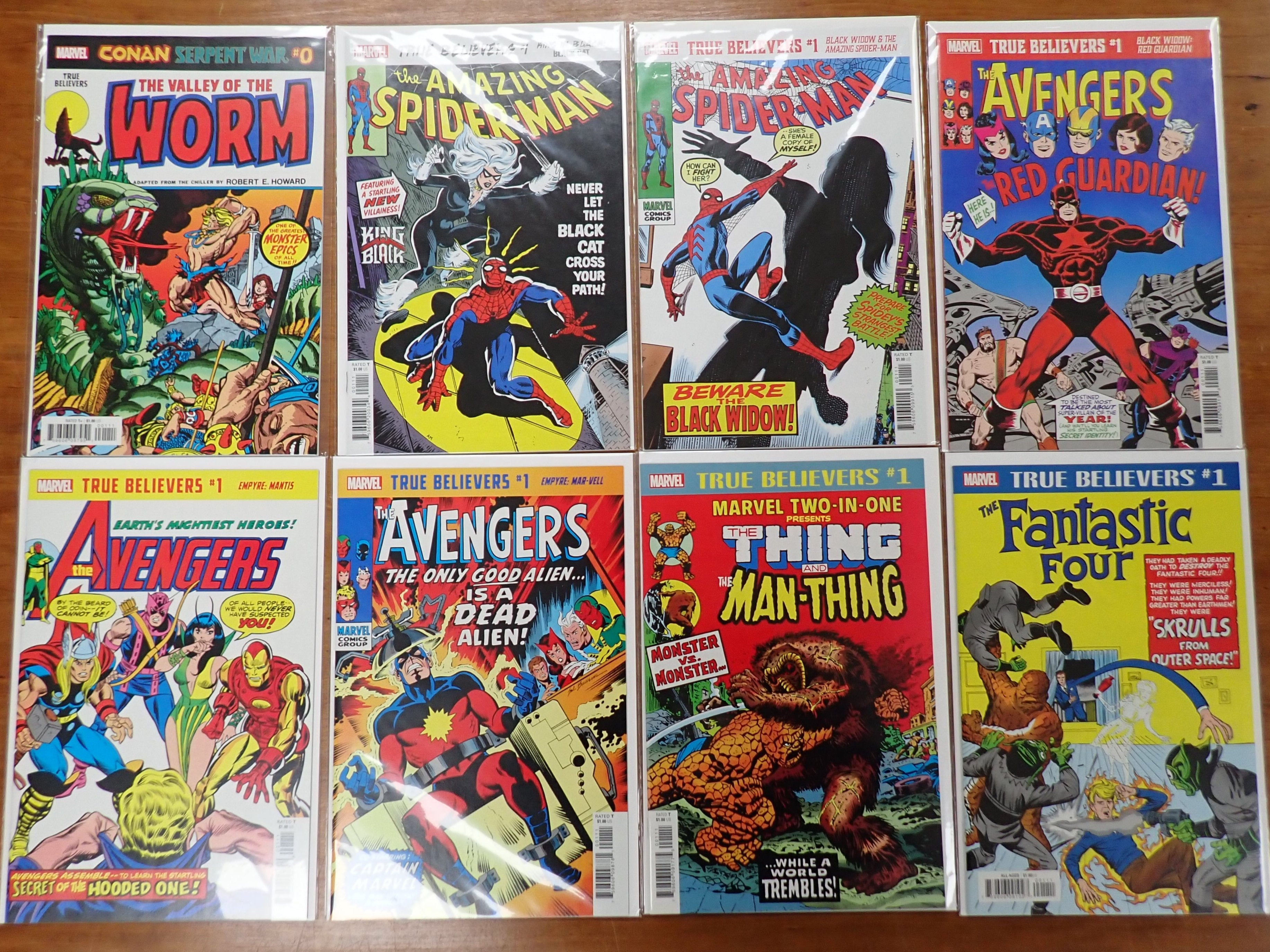 HUGE lot of Marvel Reprints - 66 Comics