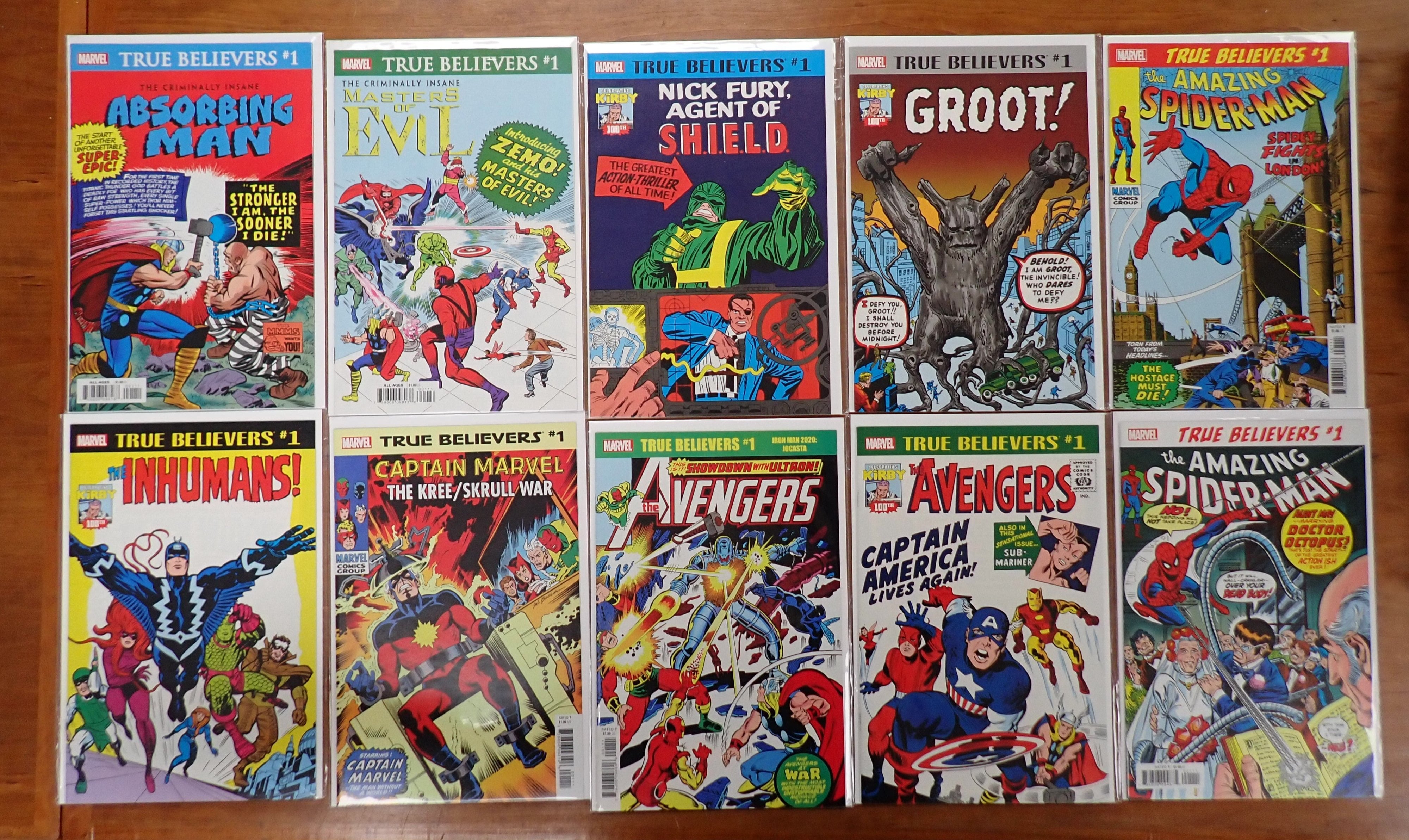 HUGE lot of Marvel Reprints - 66 Comics