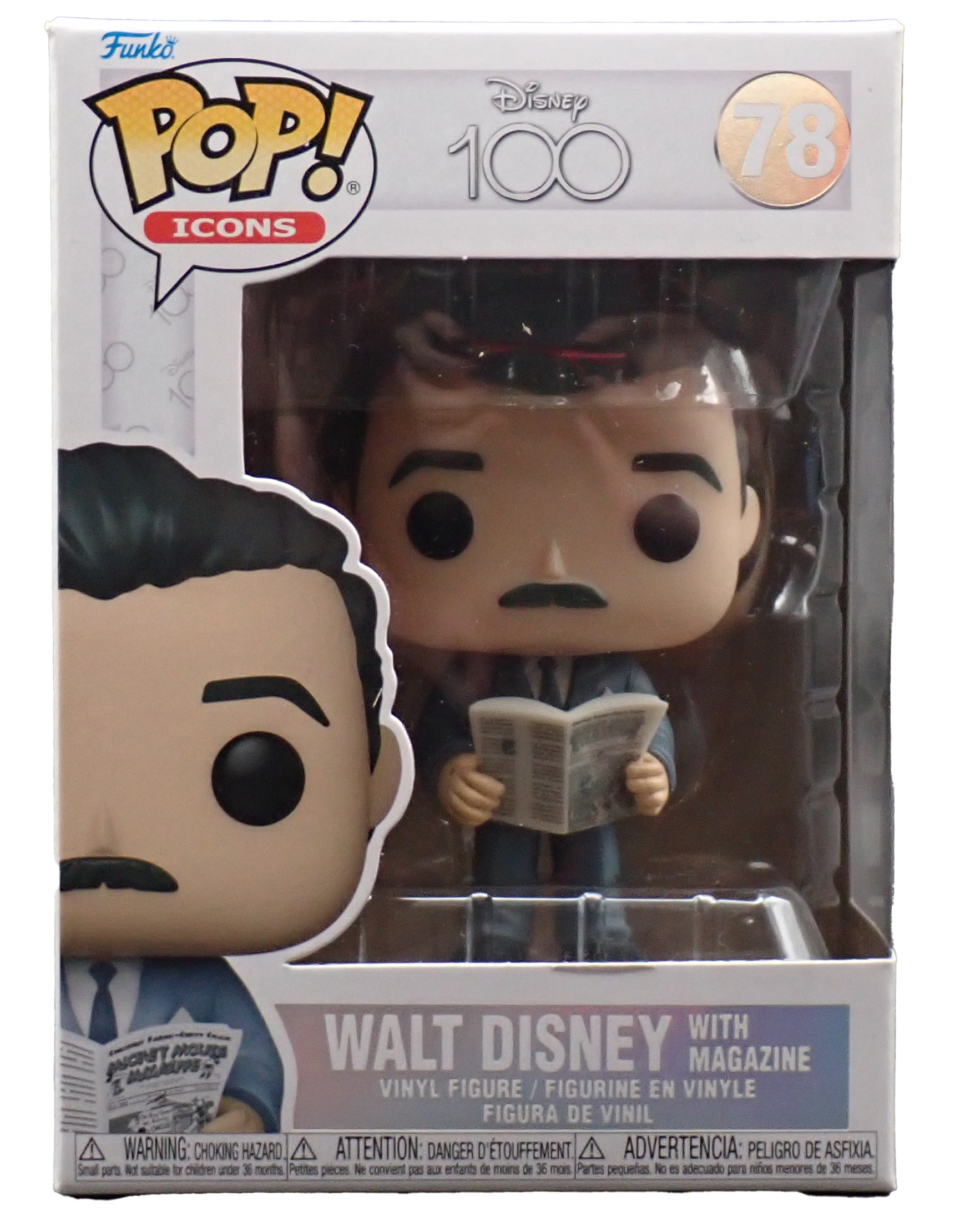Walt Disney with Magazine - POP! #78
