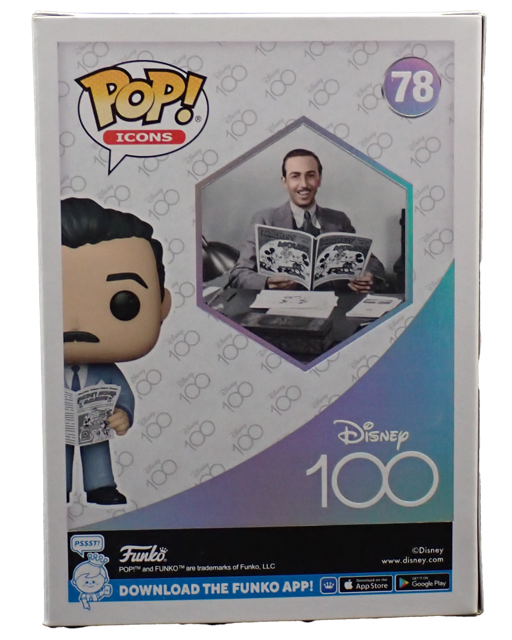 Walt Disney with Magazine - POP! #78