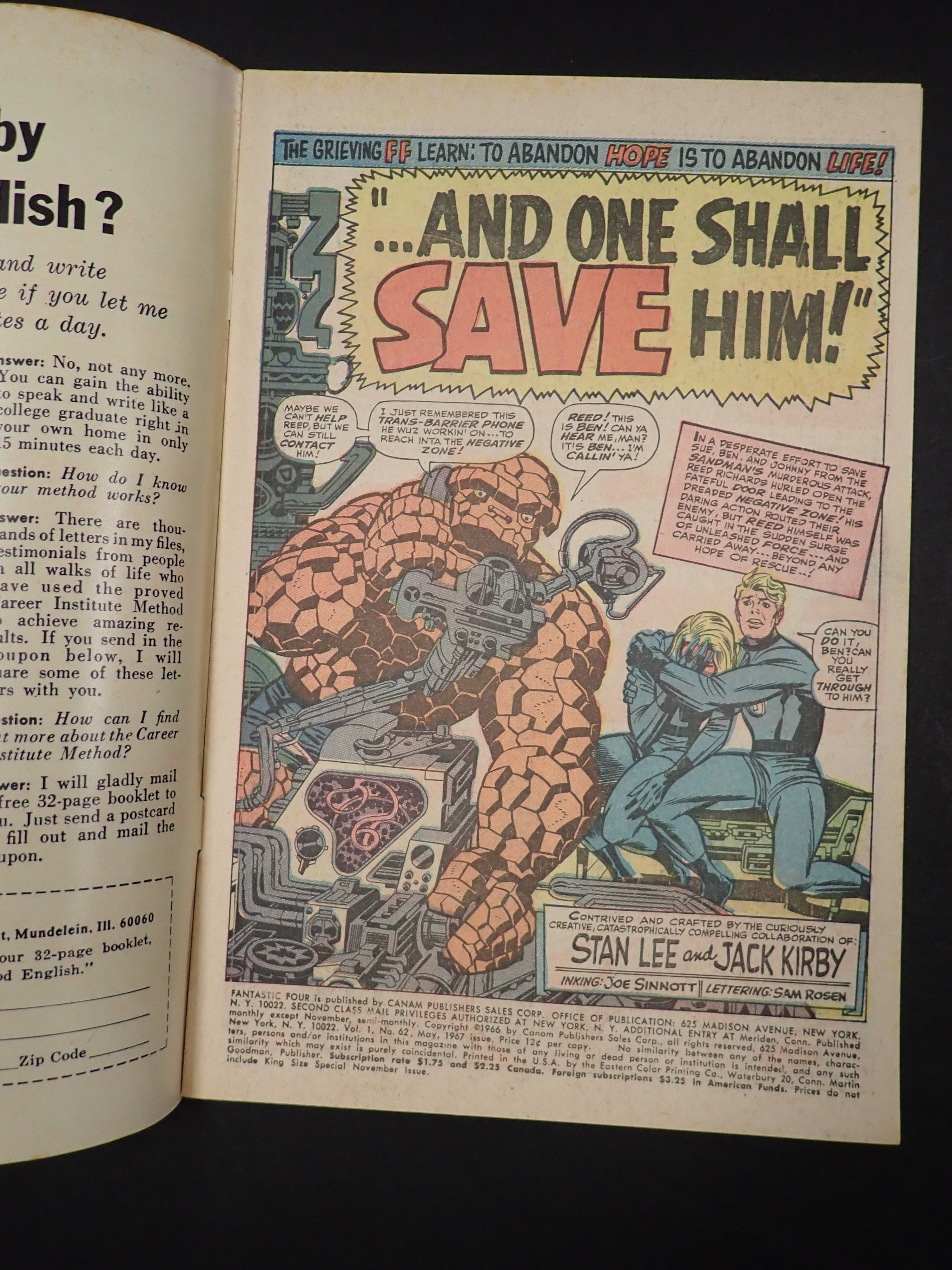 Fantastic Four 62 (1967) FN+