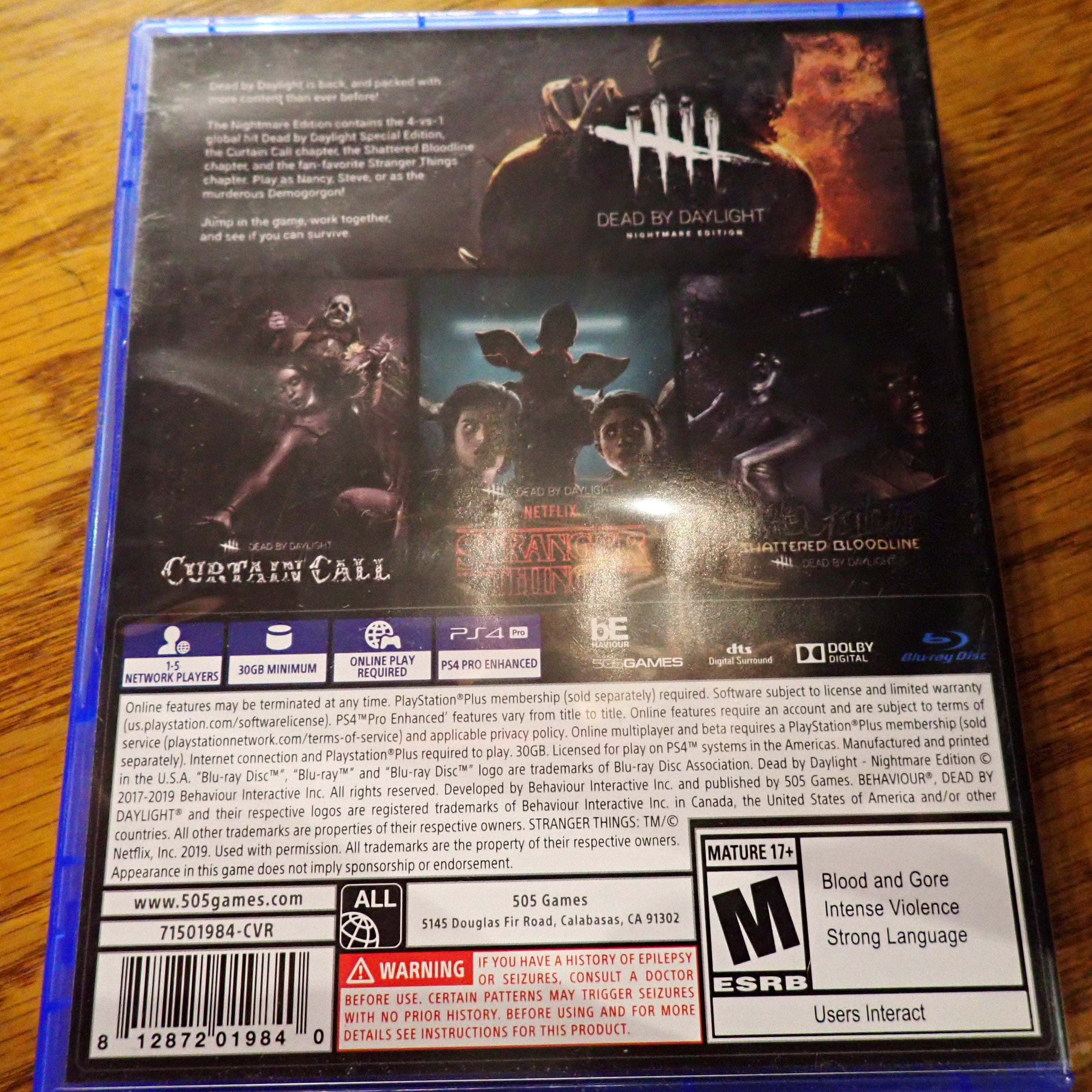 Dead By Daylight Nightmare Edition - PS4