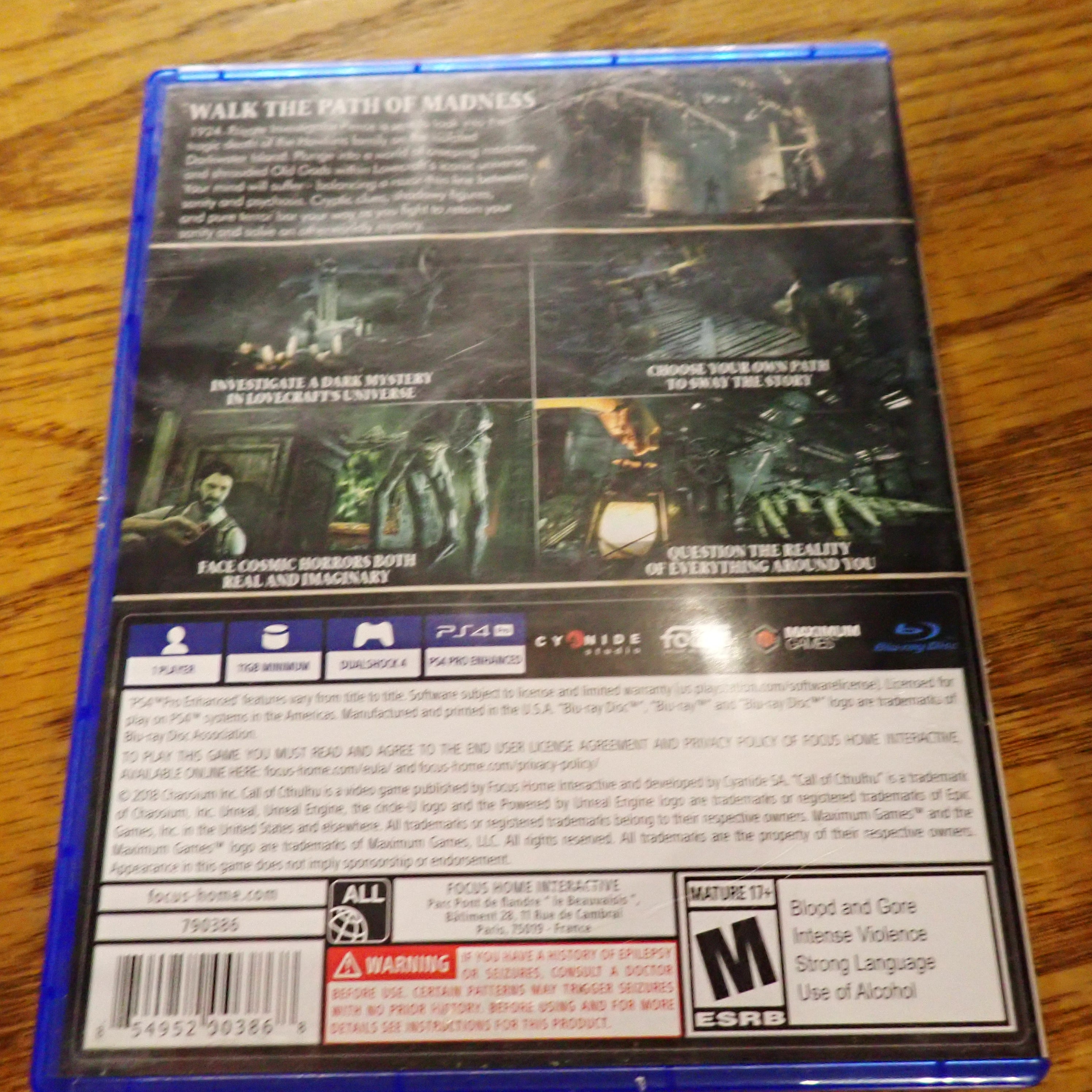 Call of Cthulhu - PS4