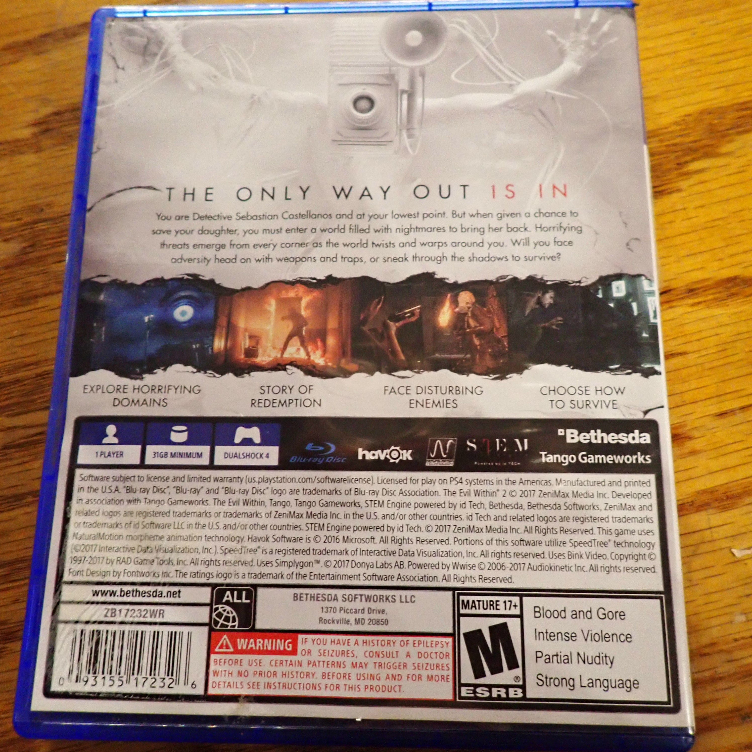The Evil Within 2 - PS4