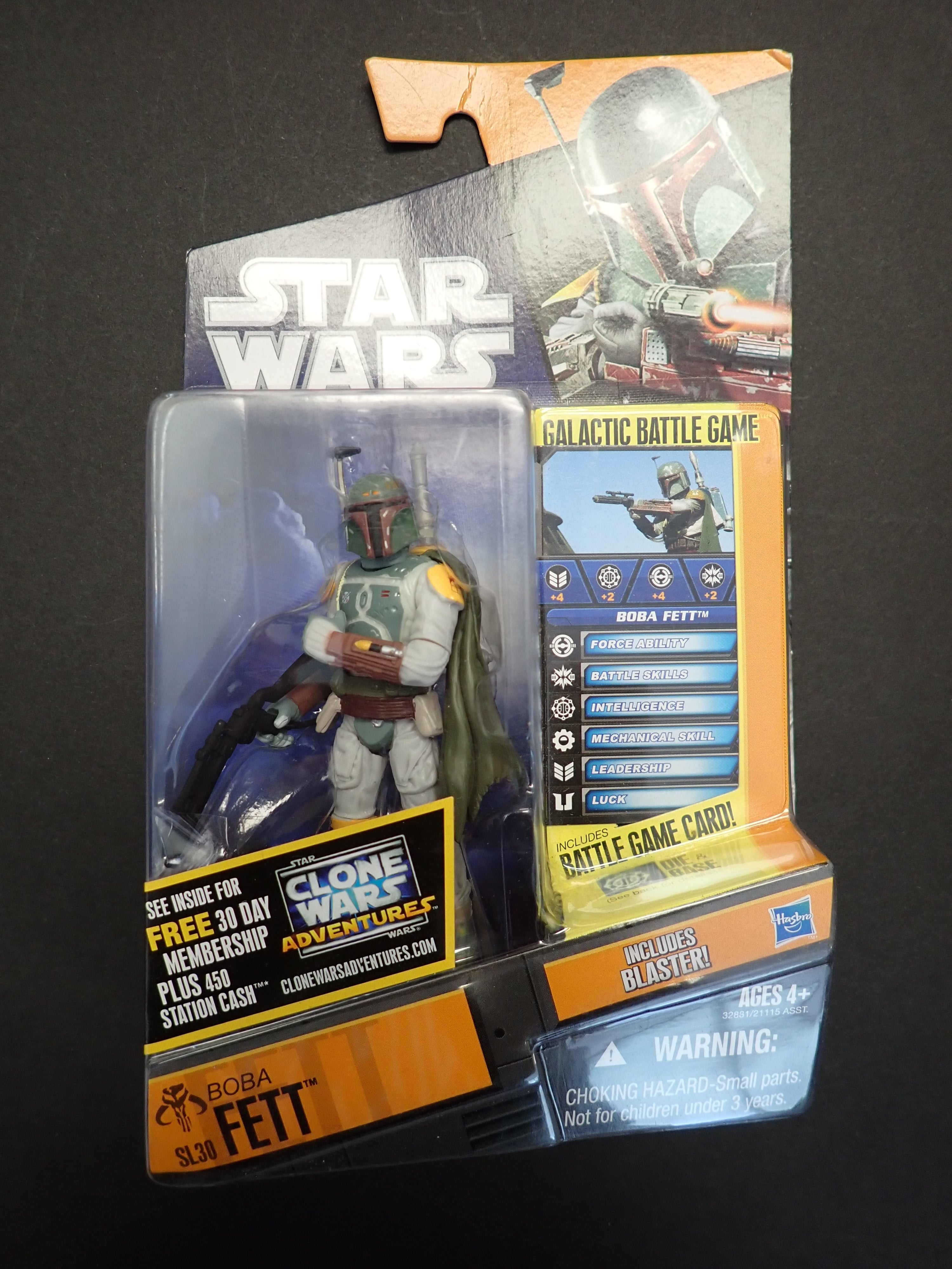 Star Wars Galactic Battle Game Boba Fett Figure