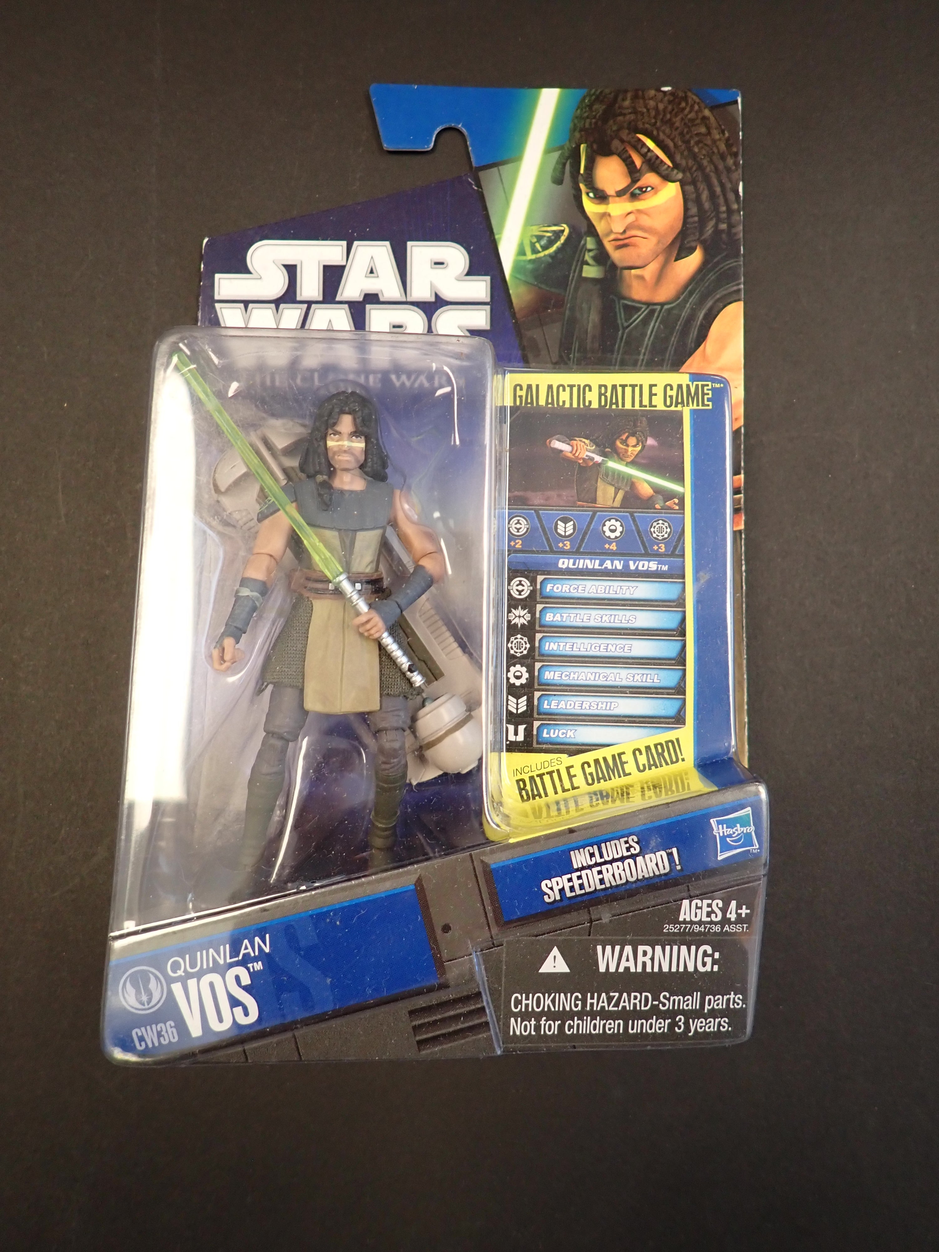 Star Wars Galactic Battle Game Quinlan Vos Figure