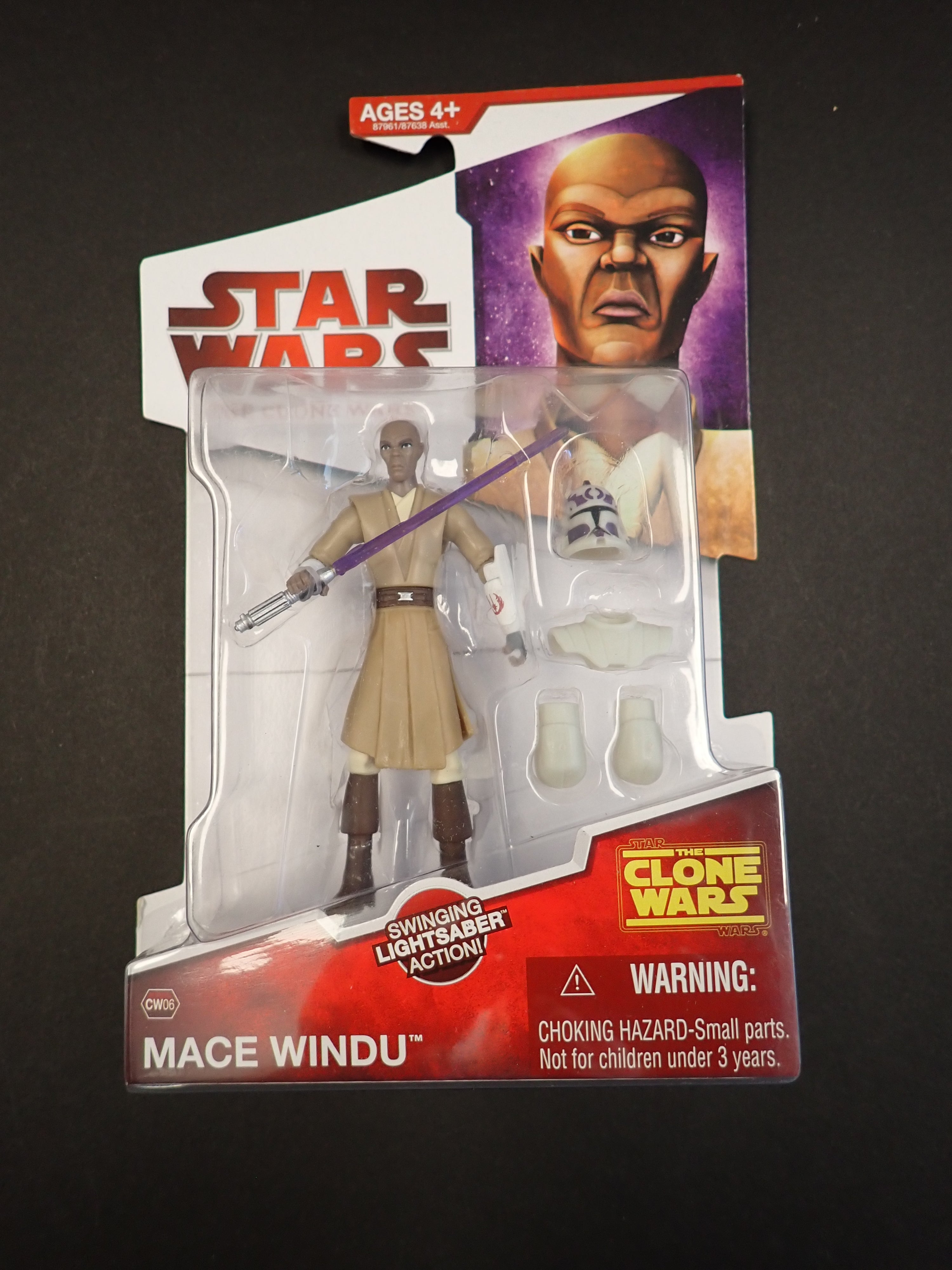 Star Wars The Clone Wars Mace Windu Figure