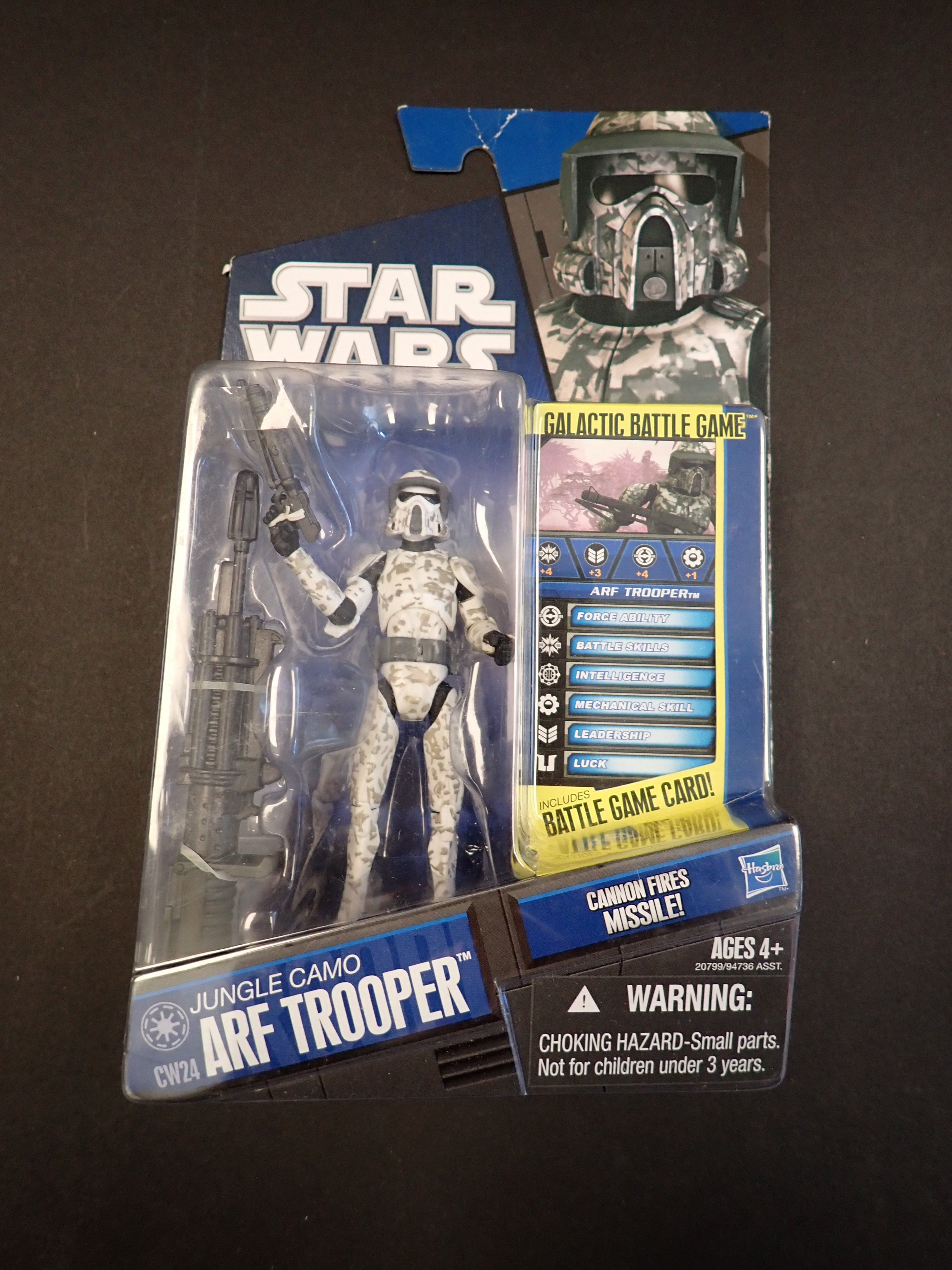 Star Wars - Galactic Battle Game - Jungle Camo Arf Trooper Figure