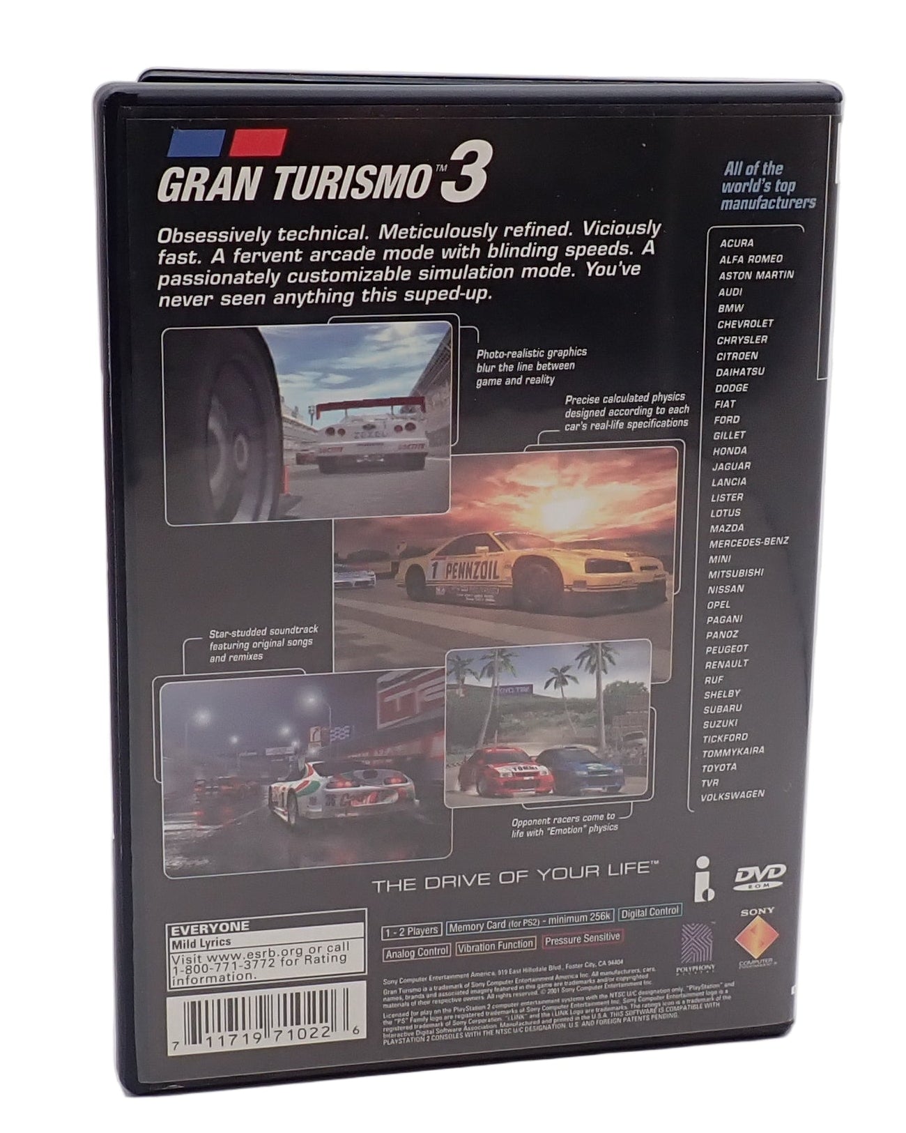 Gran Turisomo 3 - PS2