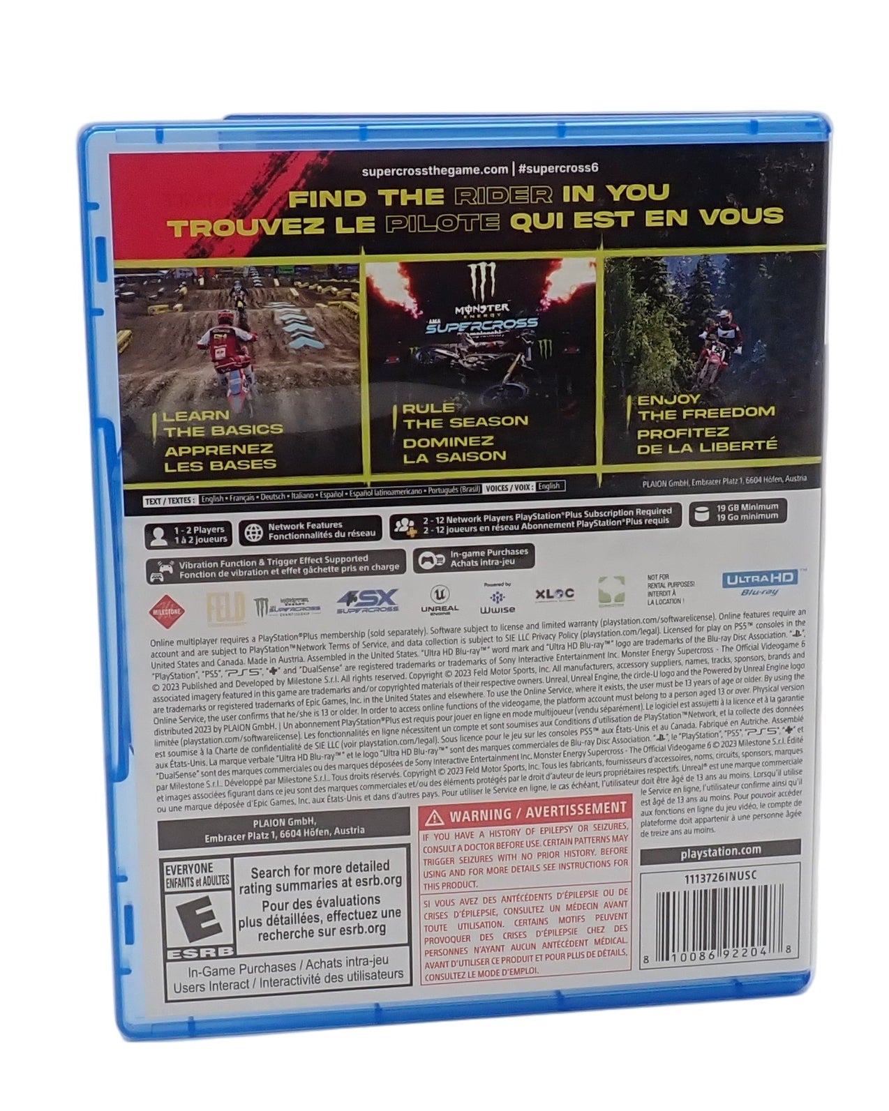 Monster Energy Supercross 6 - PS5