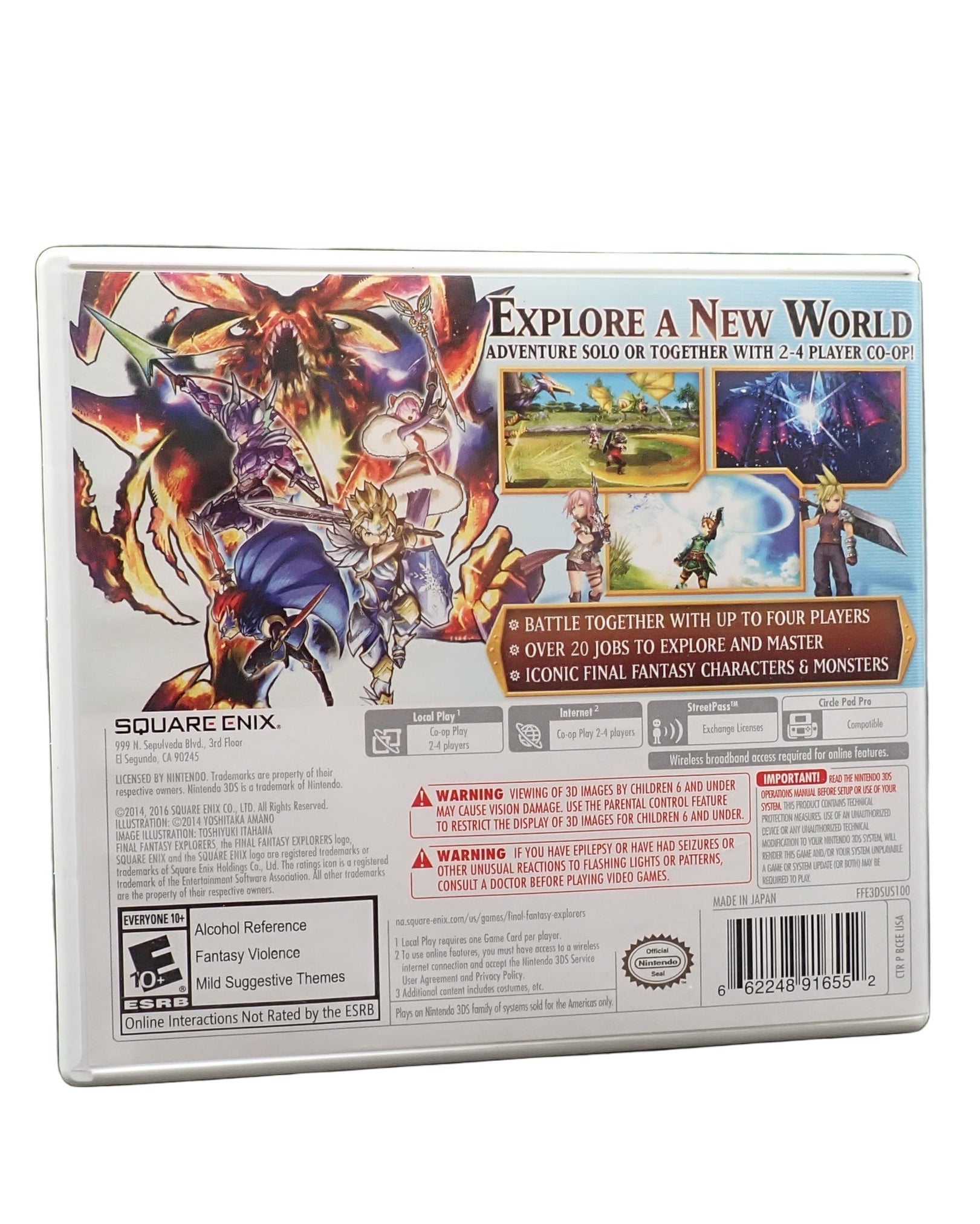 Final Fantasy Explorers - 3DS