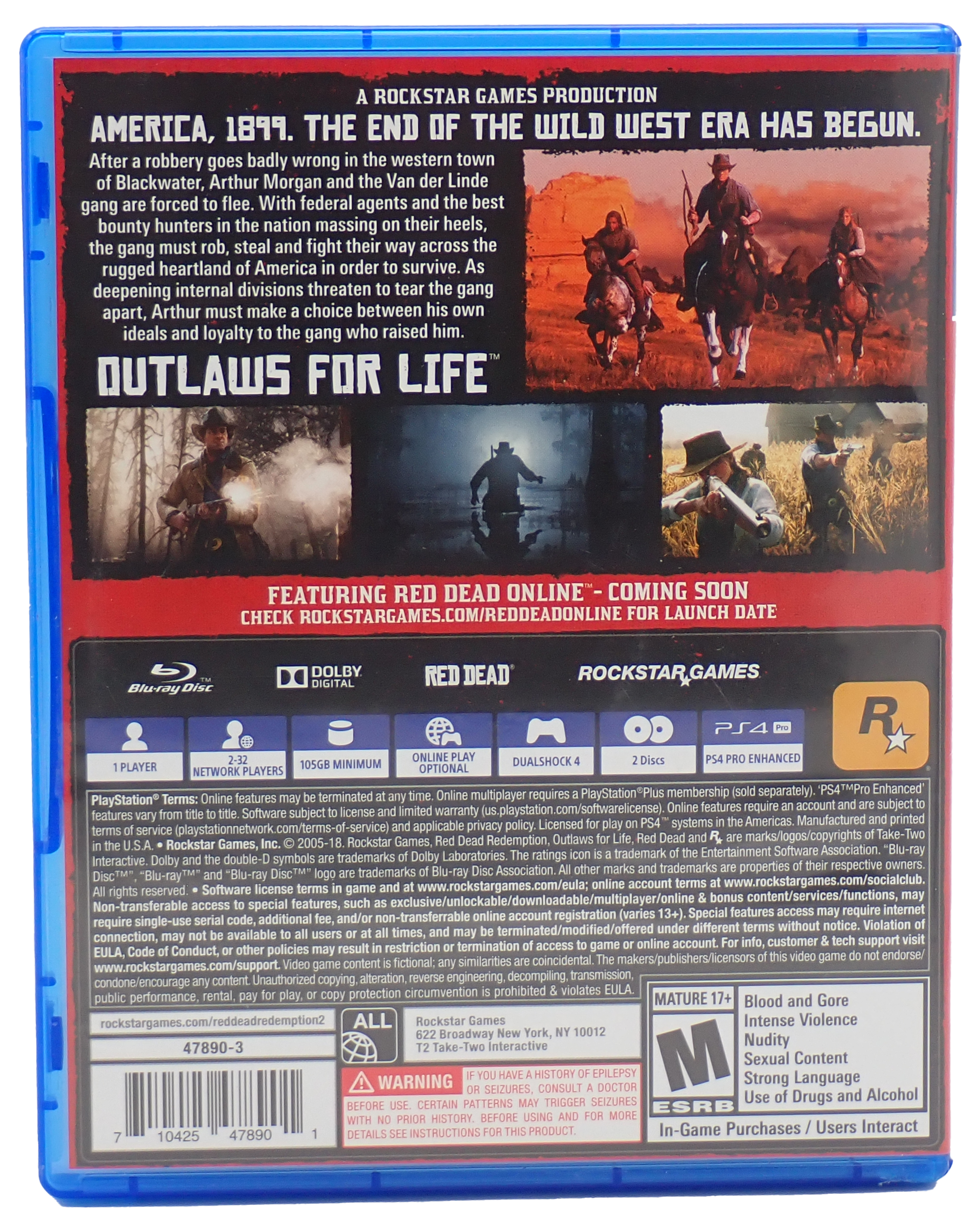 Red Dead Redemption II - PS4
