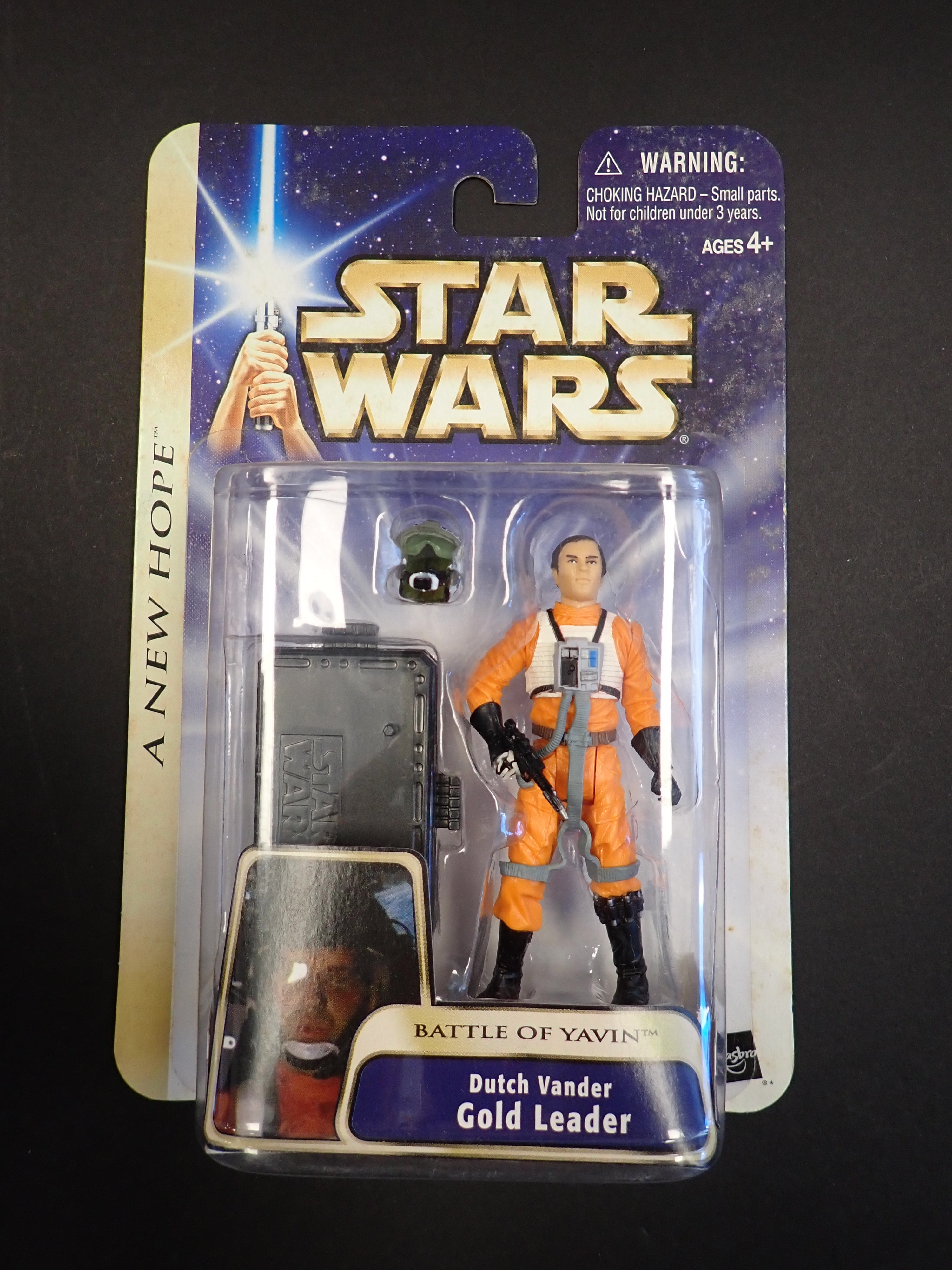 Star Wars - A New Hope - Dutch Vander Gold Leader Figure