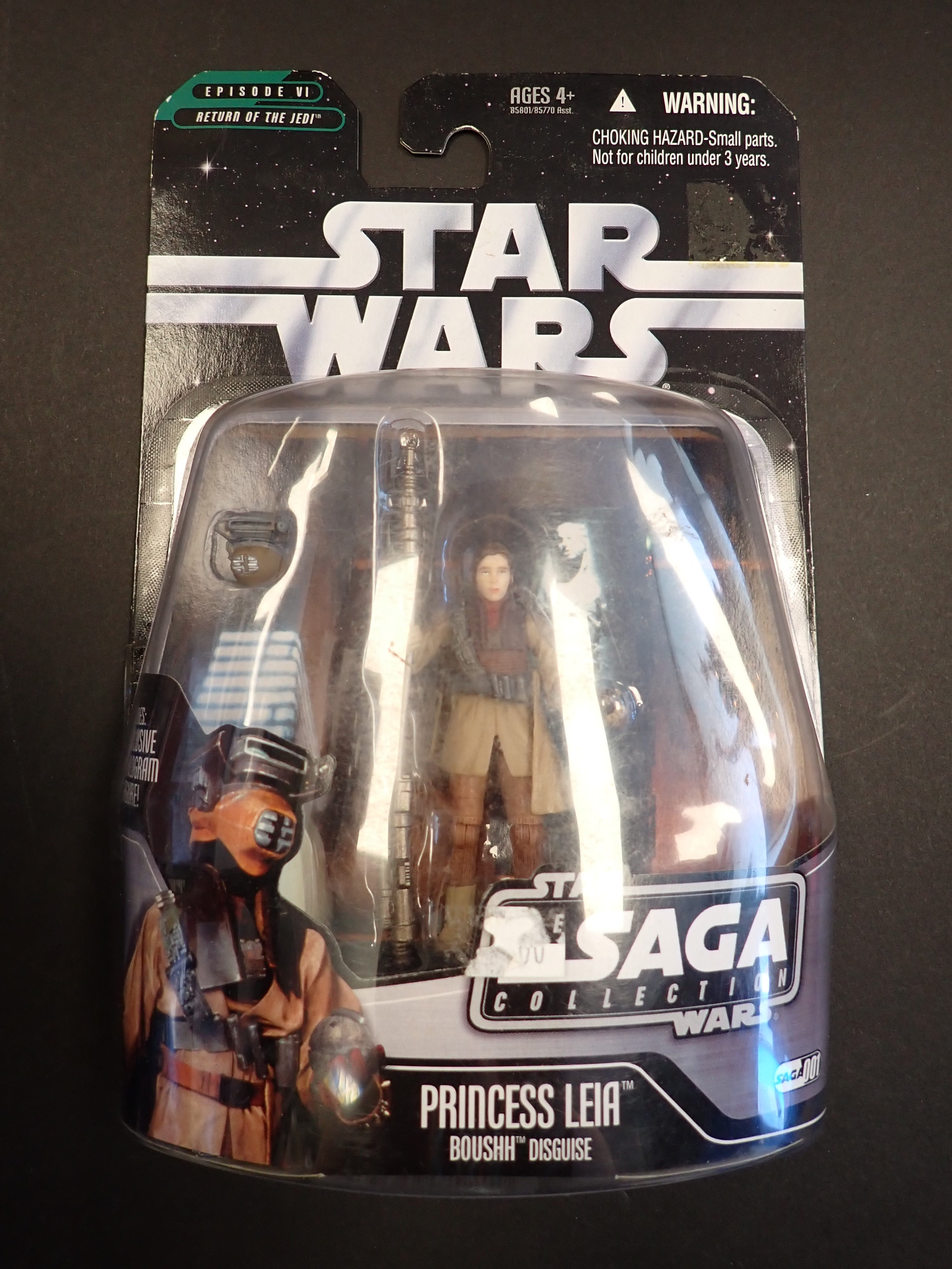 Star Wars - Return of the Jedi - The Saga Collection - Princess Leia Boushh Disguise Figure