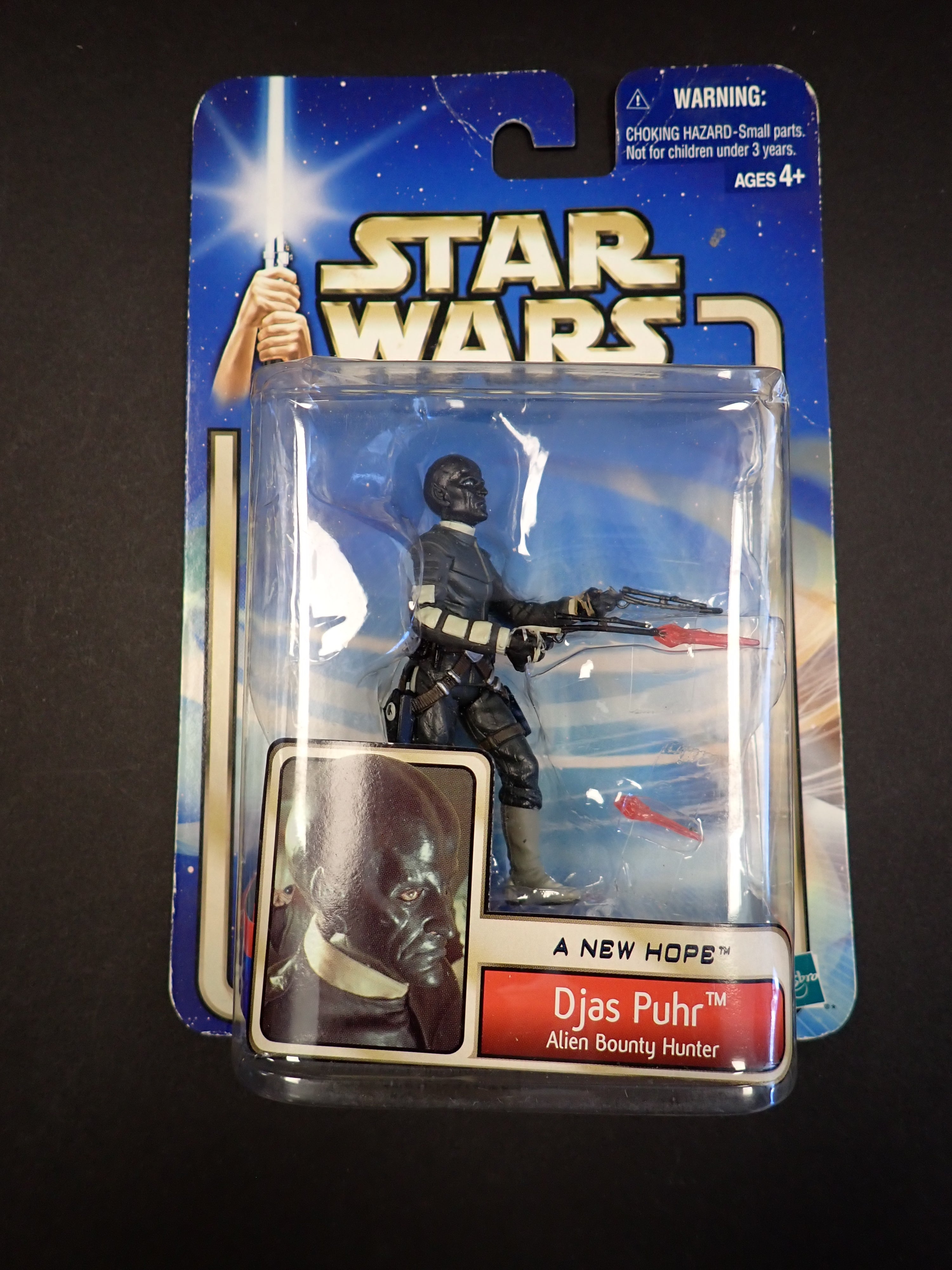 Star Wars - A New Hope - Djas Puhr Alien Bounty Hunter Figure