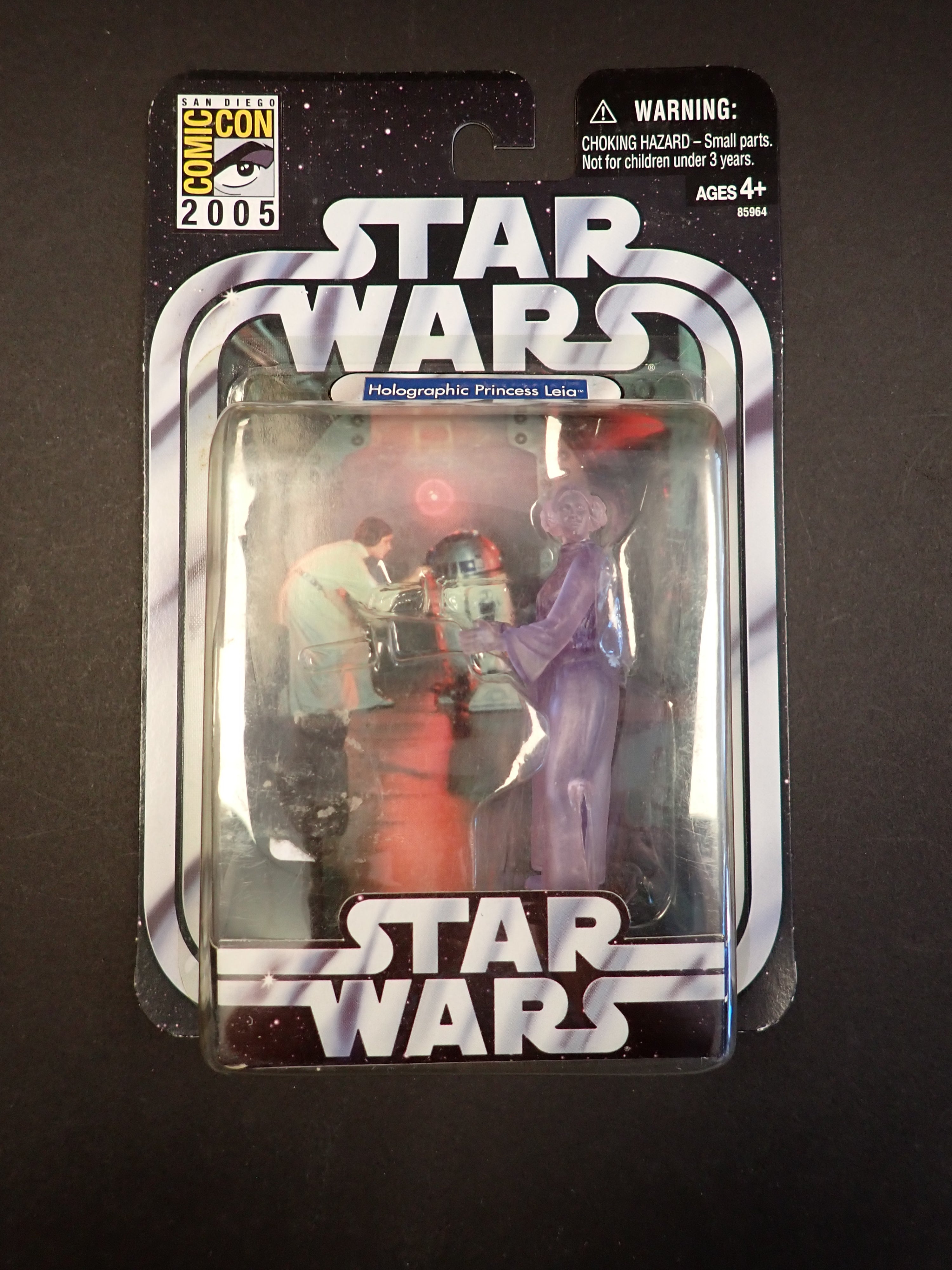 Star Wars - SDCC 2005 - Holographic Princess Leia Figure