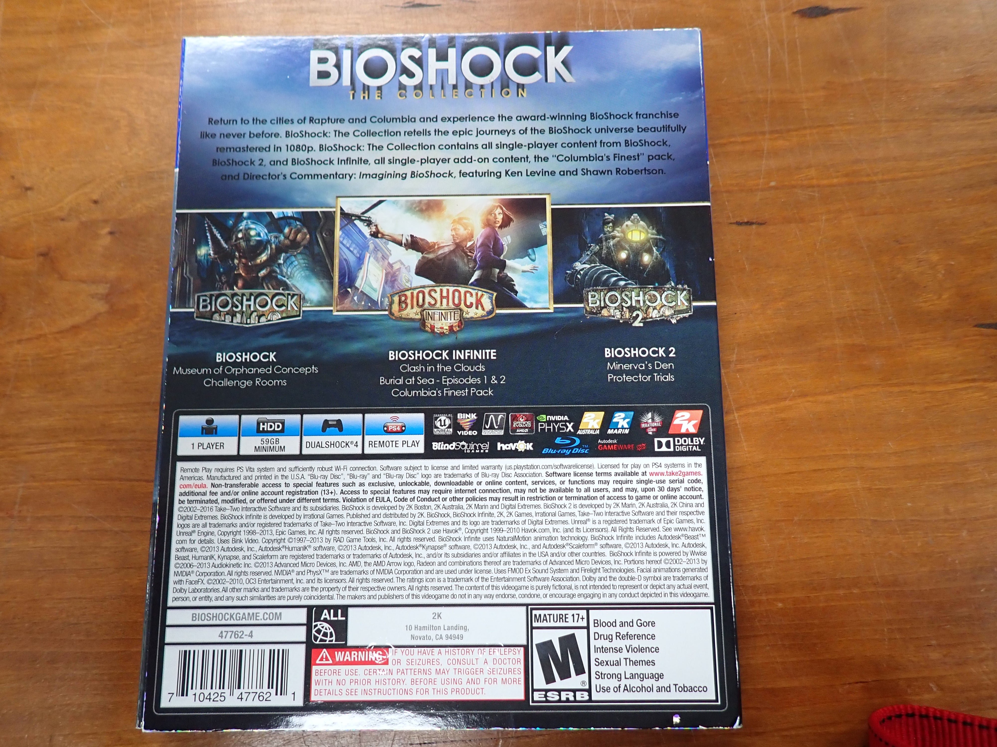 Bioshock the Collection - PS4