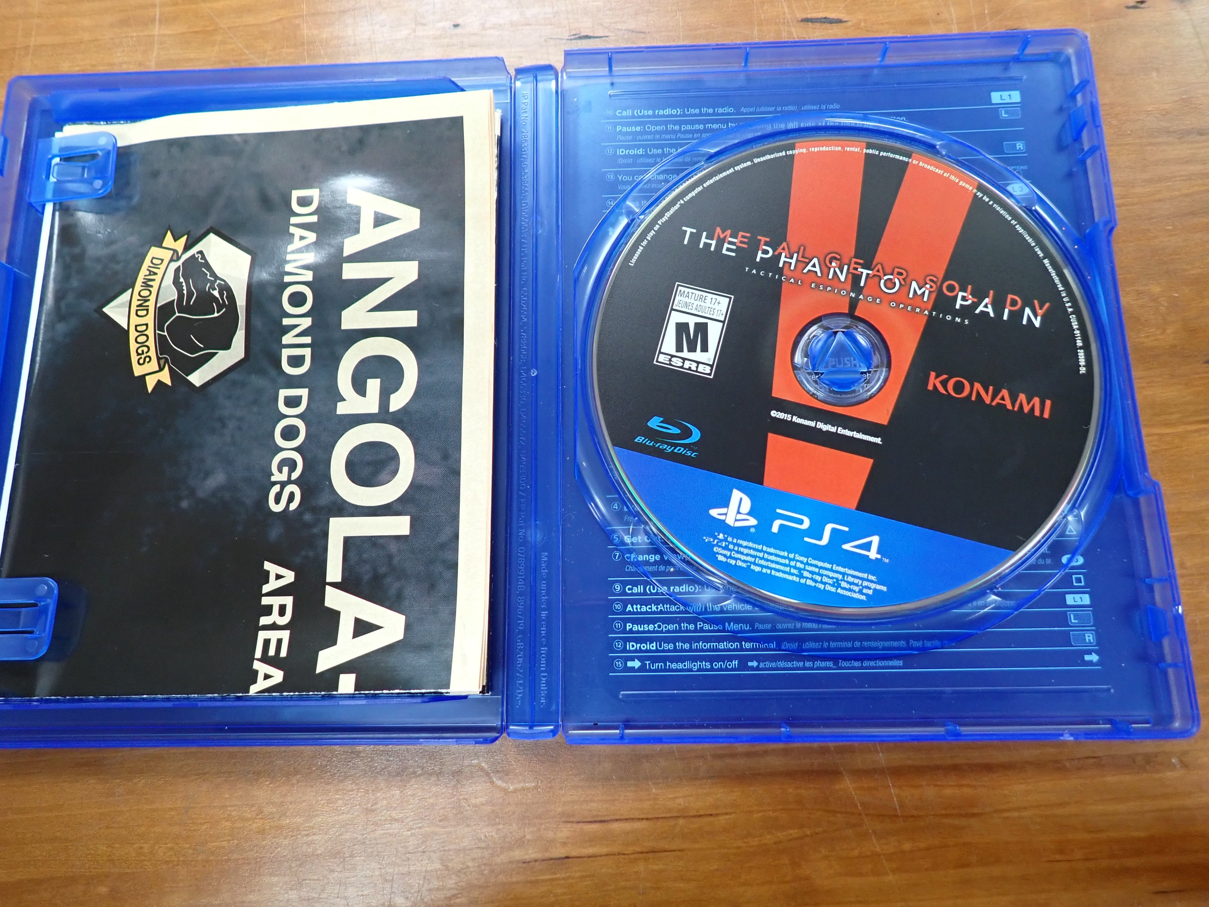 Metal Gear Solid V: The Phantom Pain - PS4