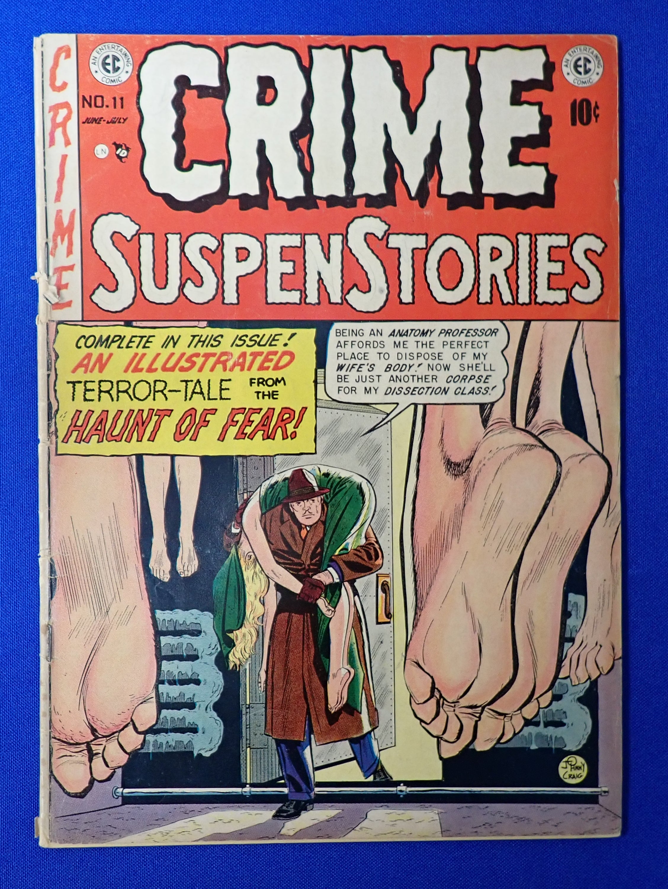 Crime Suspenstories #11 (1952) - VG (4.0) - Pre-Code Horror