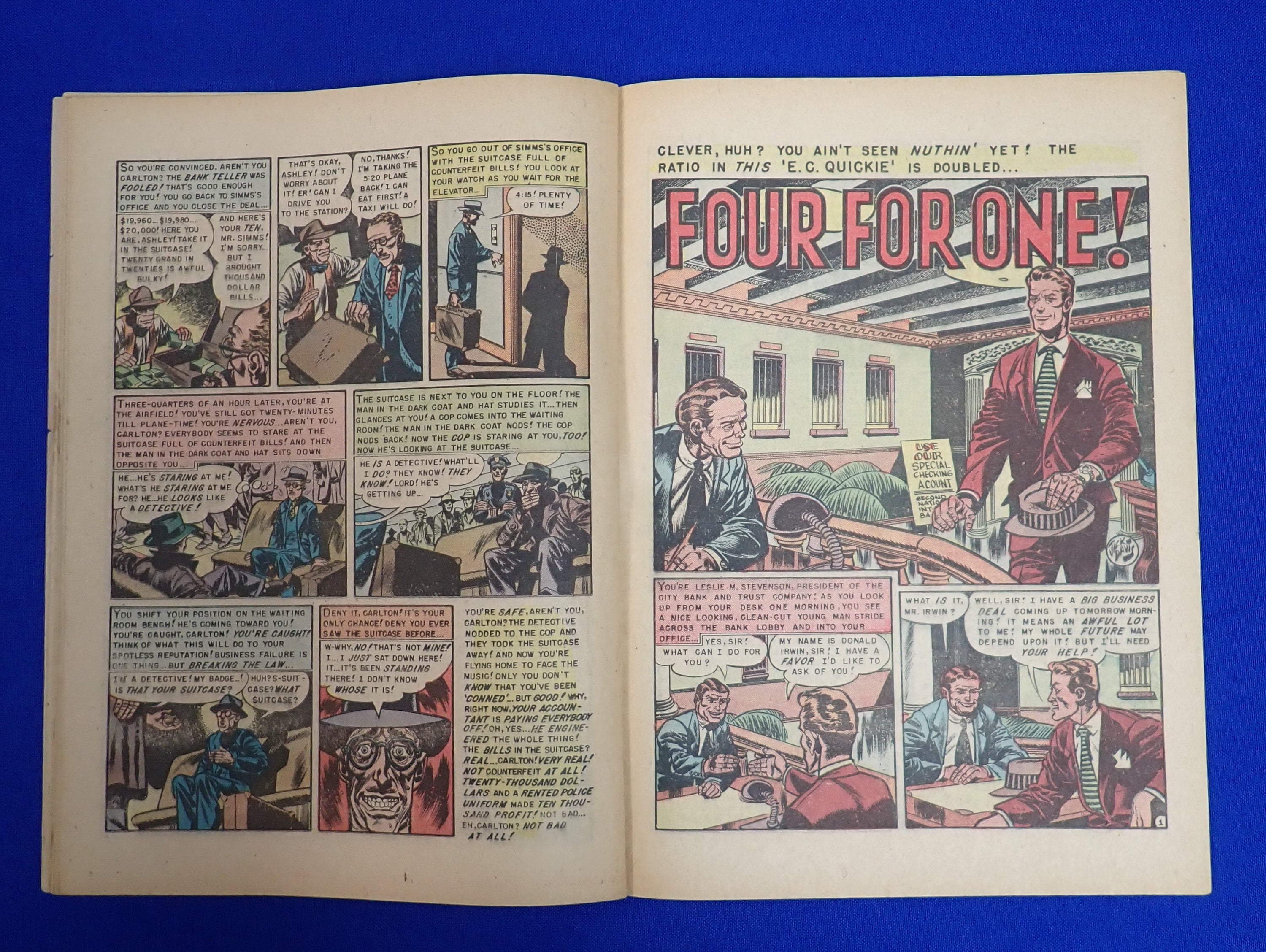 Crime Suspenstories #11 (1952) - VG (4.0) - Pre-Code Horror