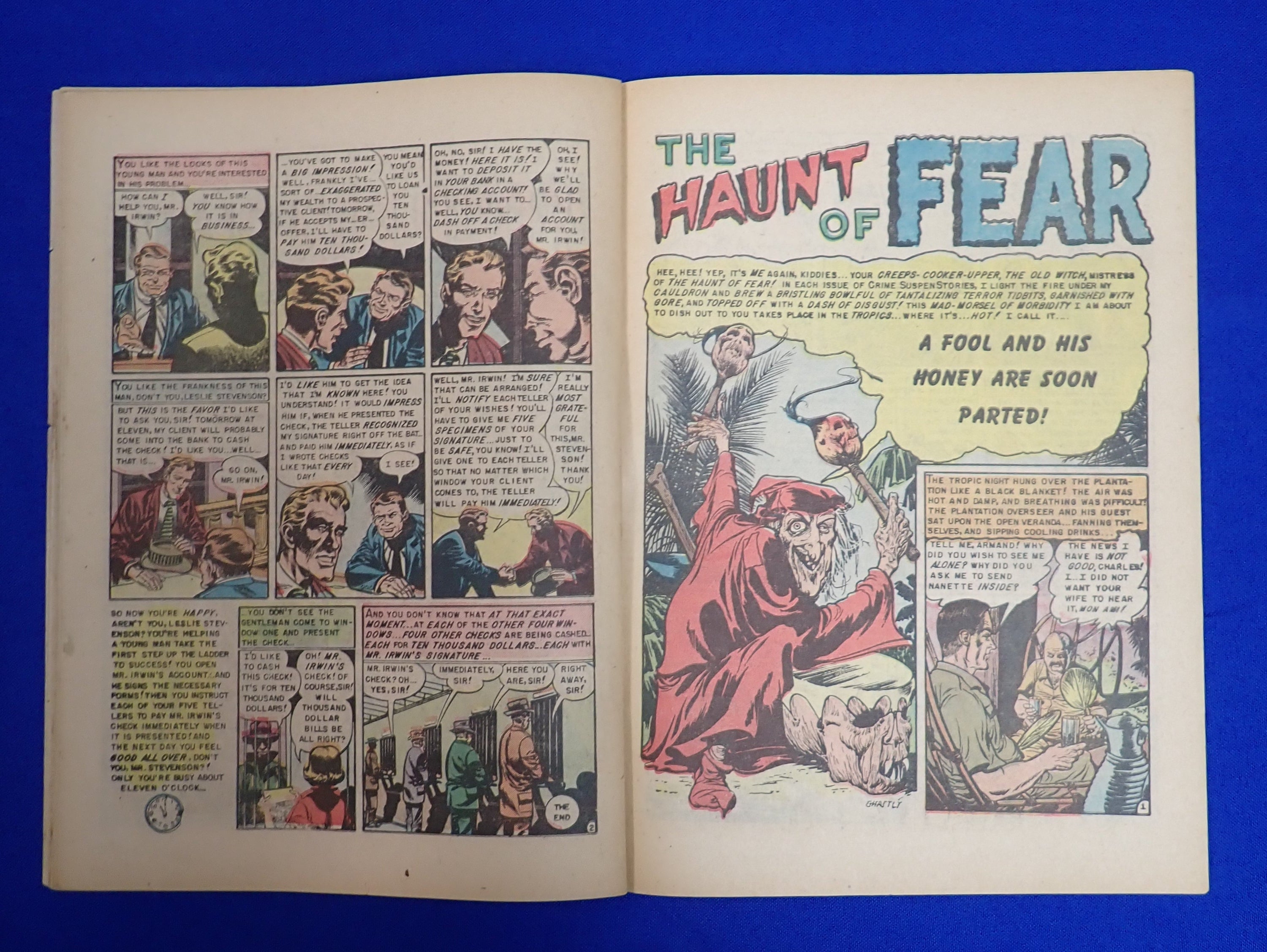 Crime Suspenstories #11 (1952) - VG (4.0) - Pre-Code Horror