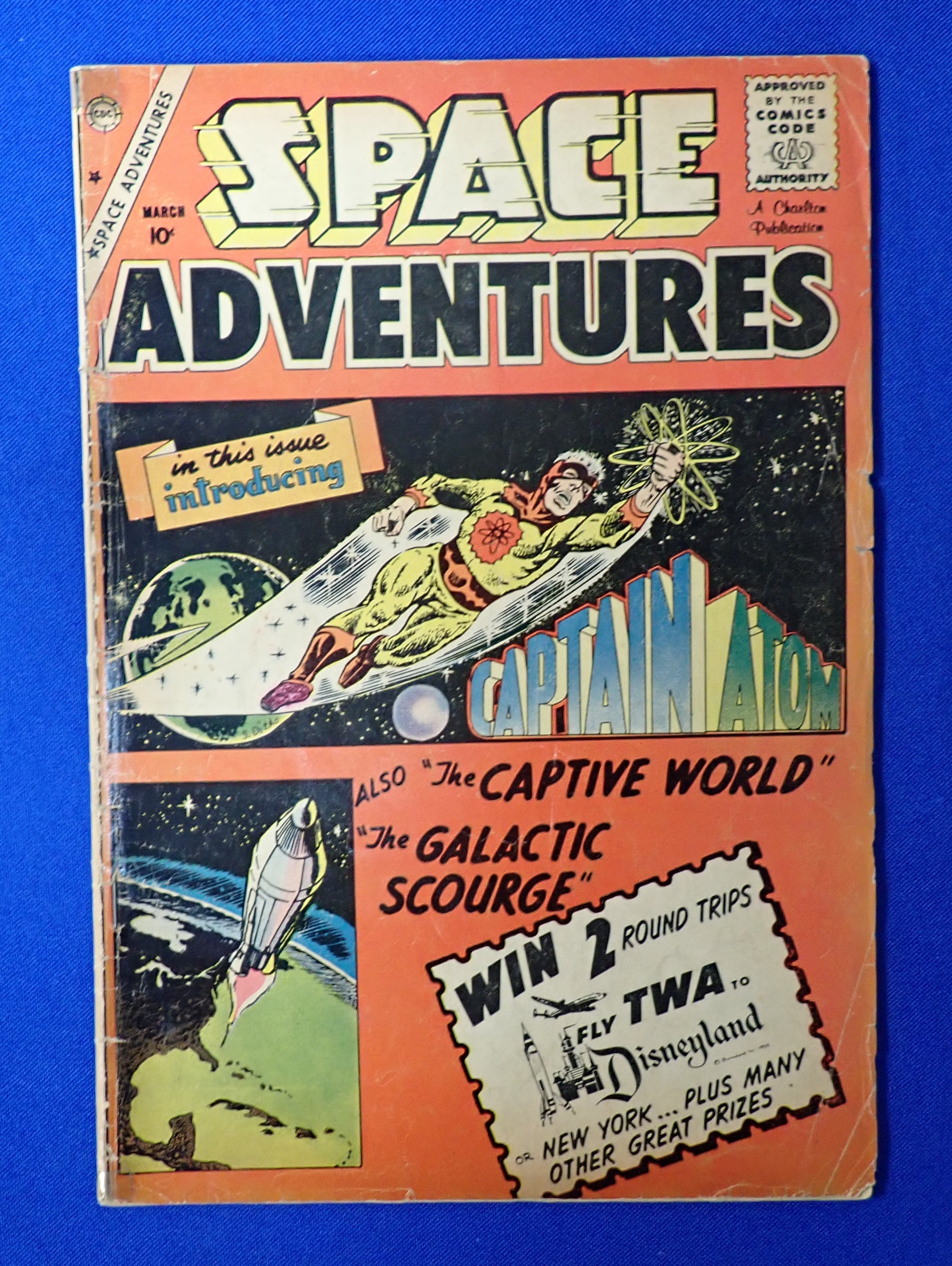 Space Adventures #33 (1952) - GD/VG (3.0) - 1st Captain Atom