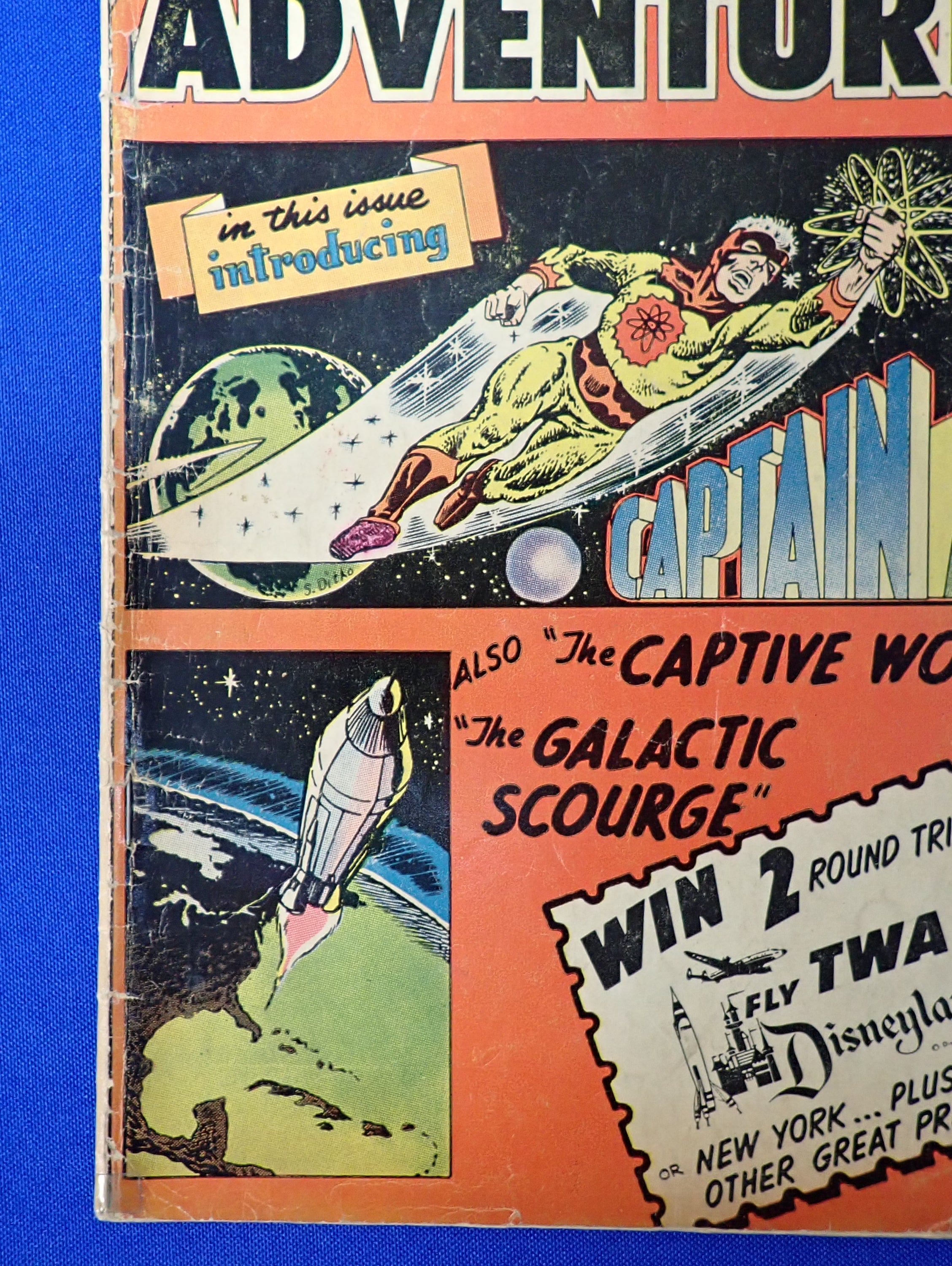 Space Adventures #33 (1952) - GD/VG (3.0) - 1st Captain Atom