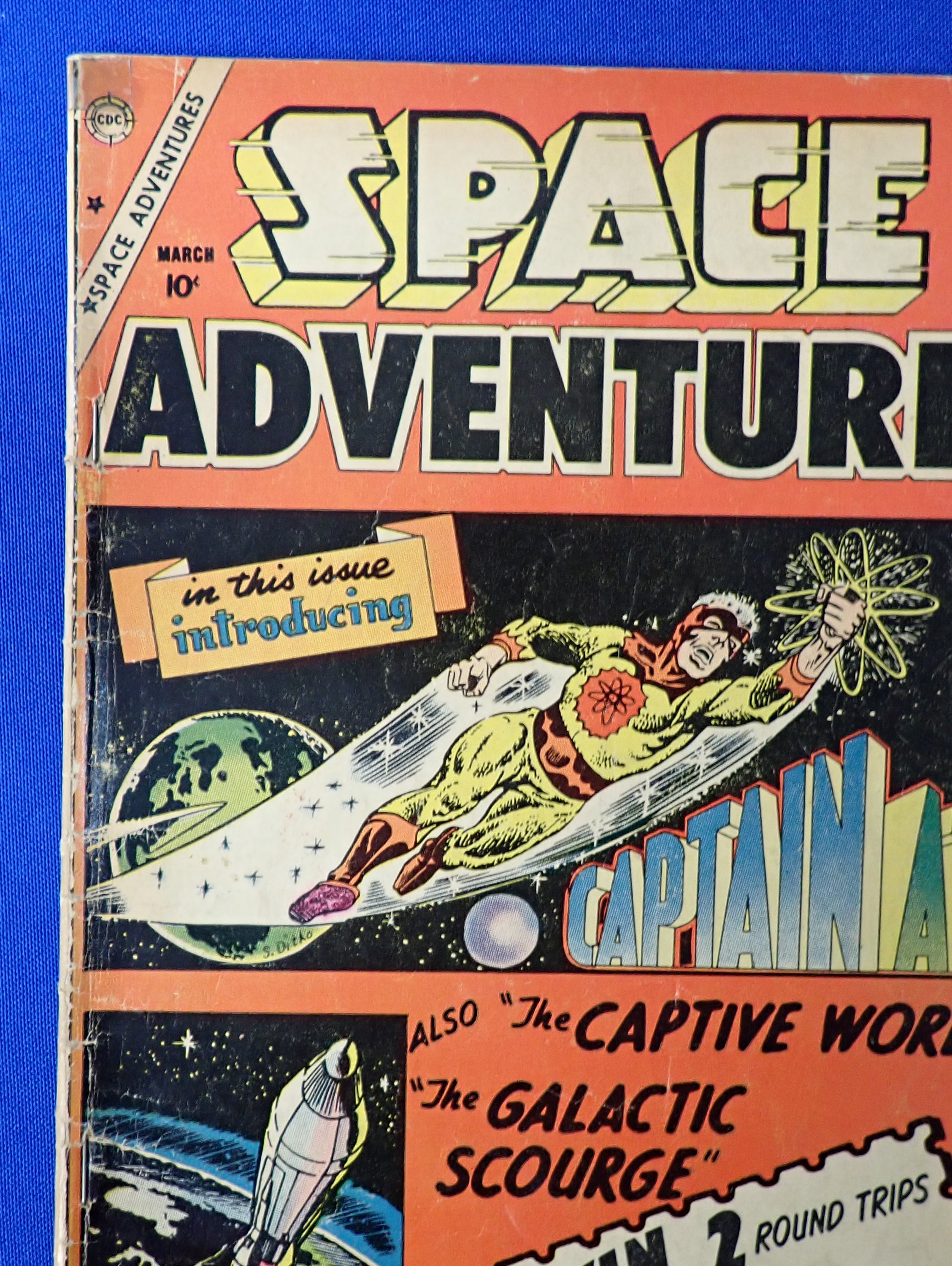 Space Adventures #33 (1952) - GD/VG (3.0) - 1st Captain Atom