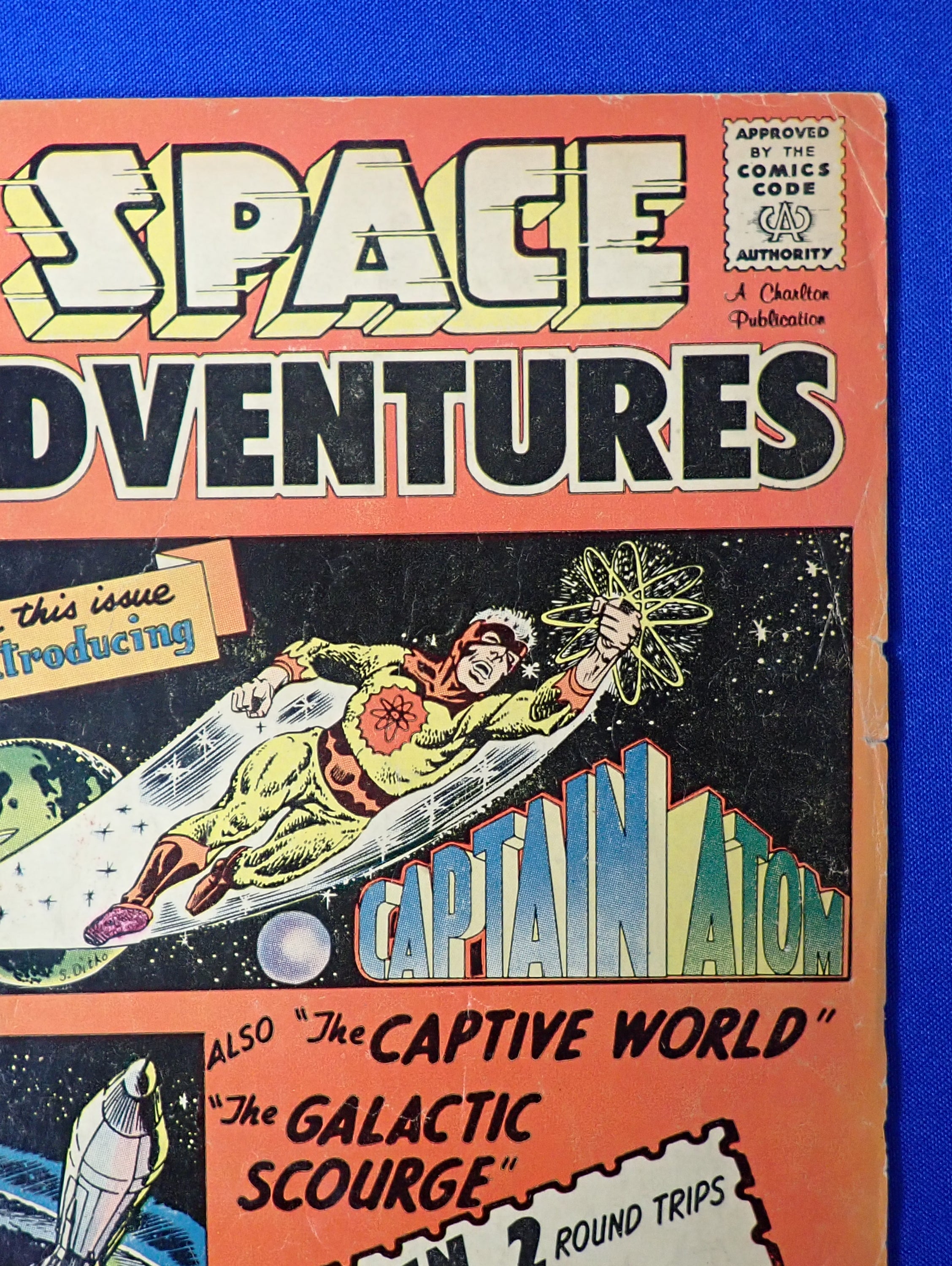 Space Adventures #33 (1952) - GD/VG (3.0) - 1st Captain Atom