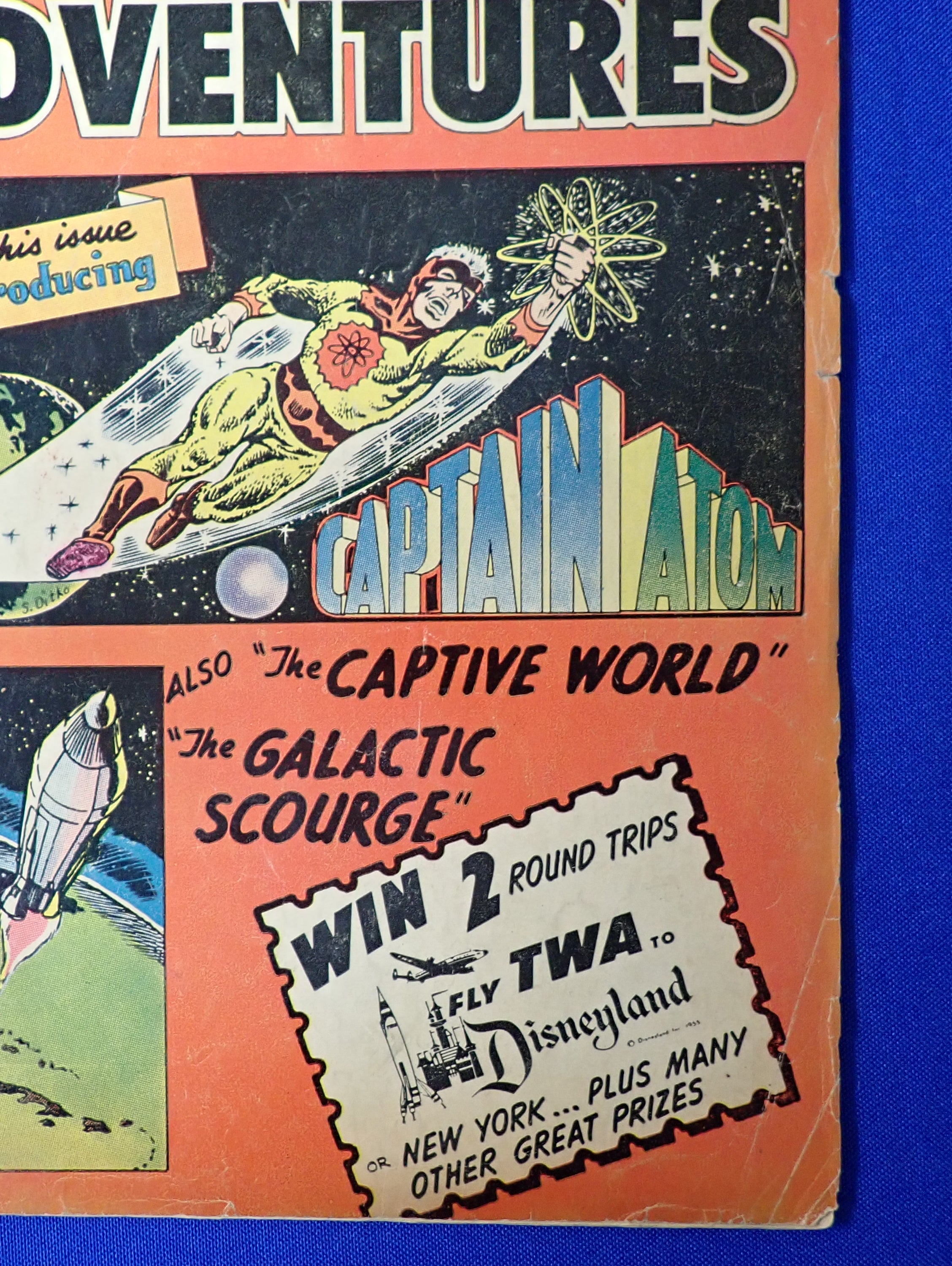 Space Adventures #33 (1952) - GD/VG (3.0) - 1st Captain Atom