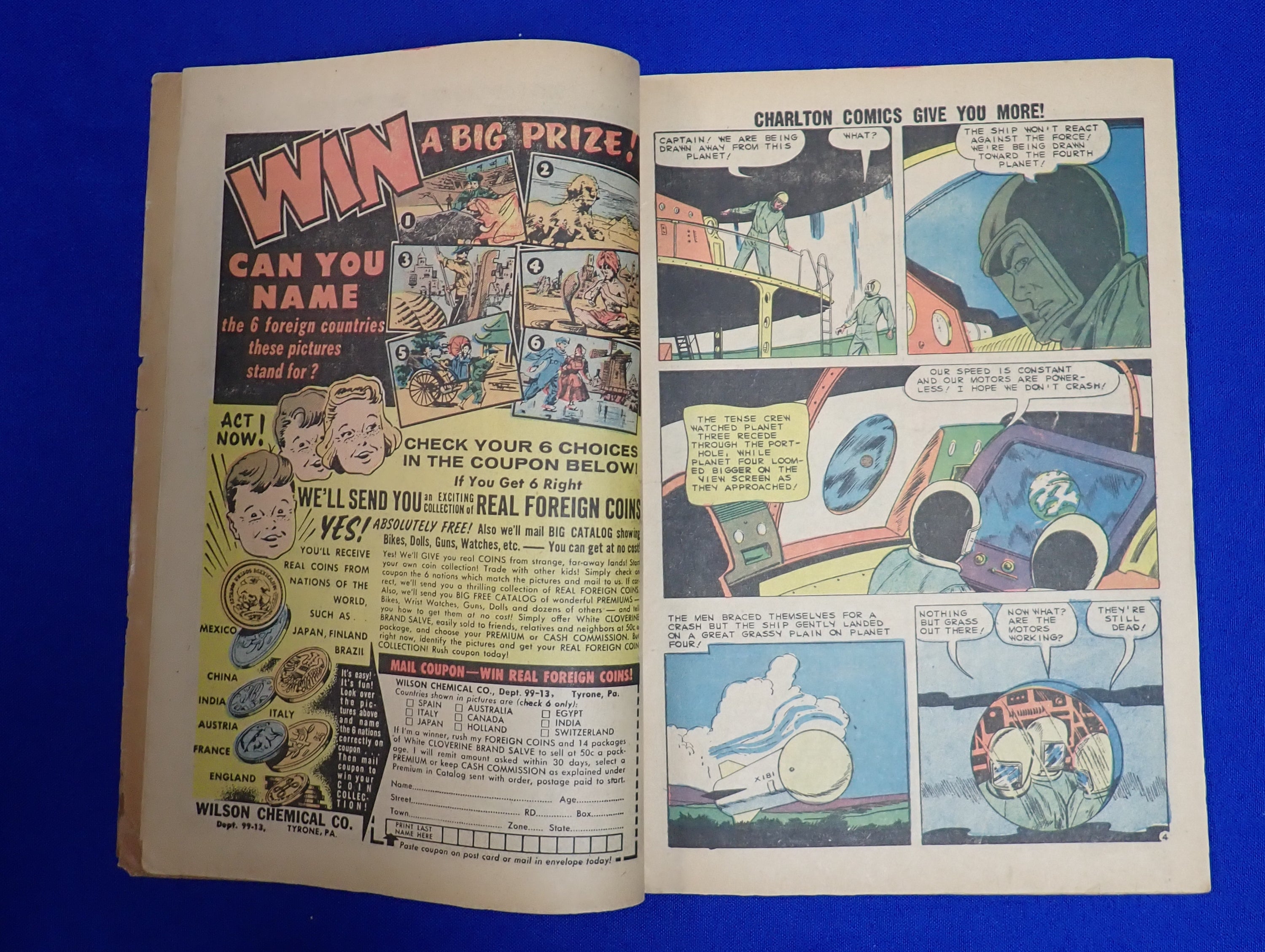 Space Adventures #33 (1952) - GD/VG (3.0) - 1st Captain Atom