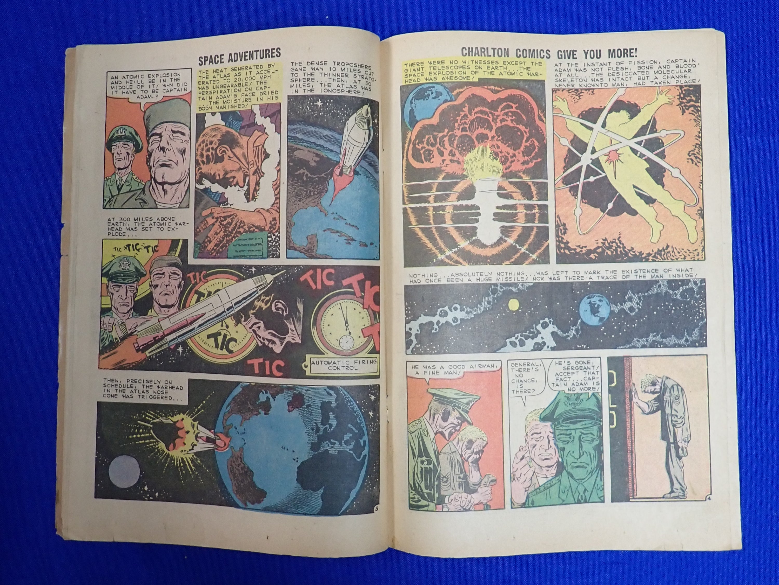 Space Adventures #33 (1952) - GD/VG (3.0) - 1st Captain Atom