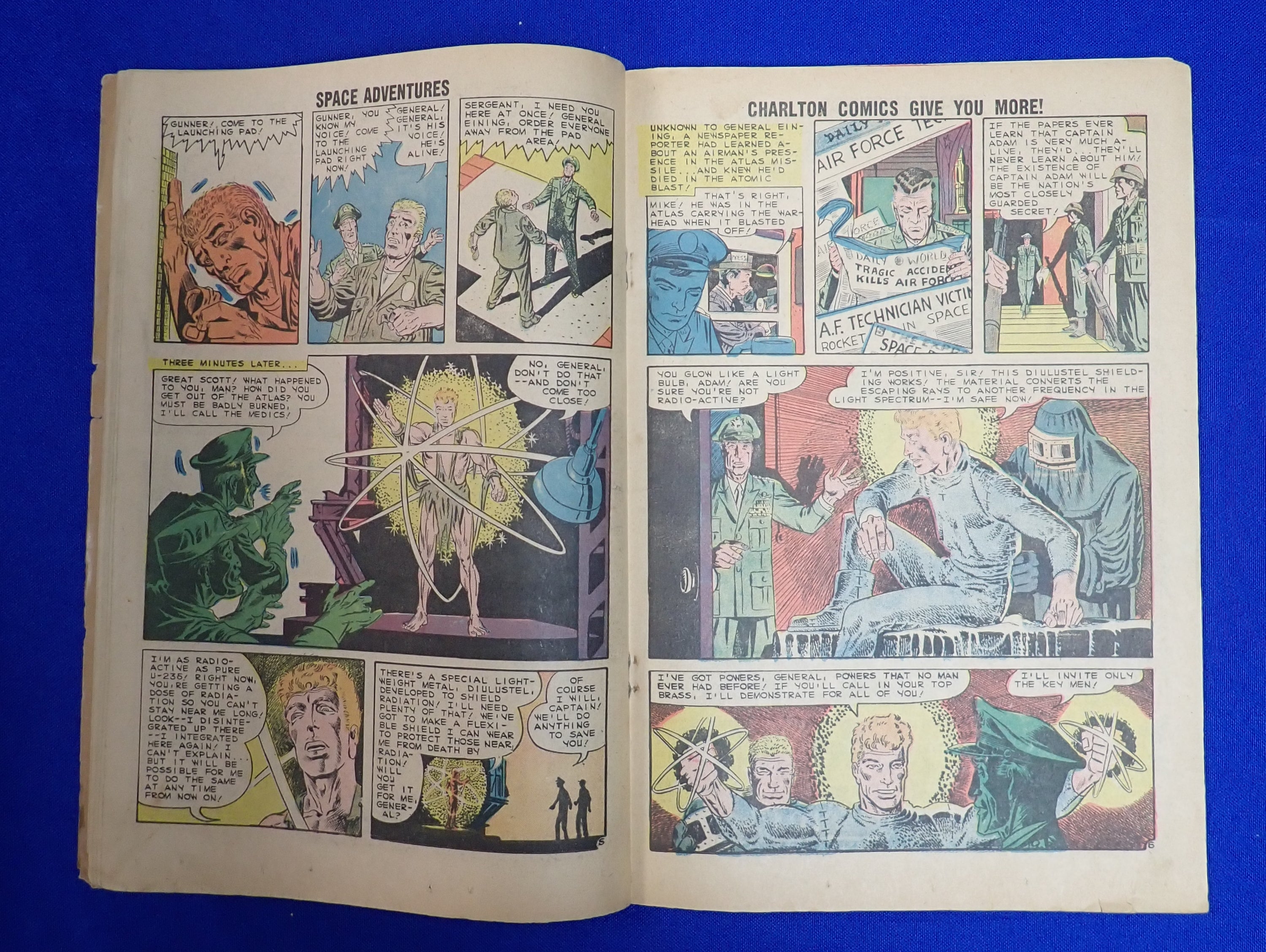 Space Adventures #33 (1952) - GD/VG (3.0) - 1st Captain Atom