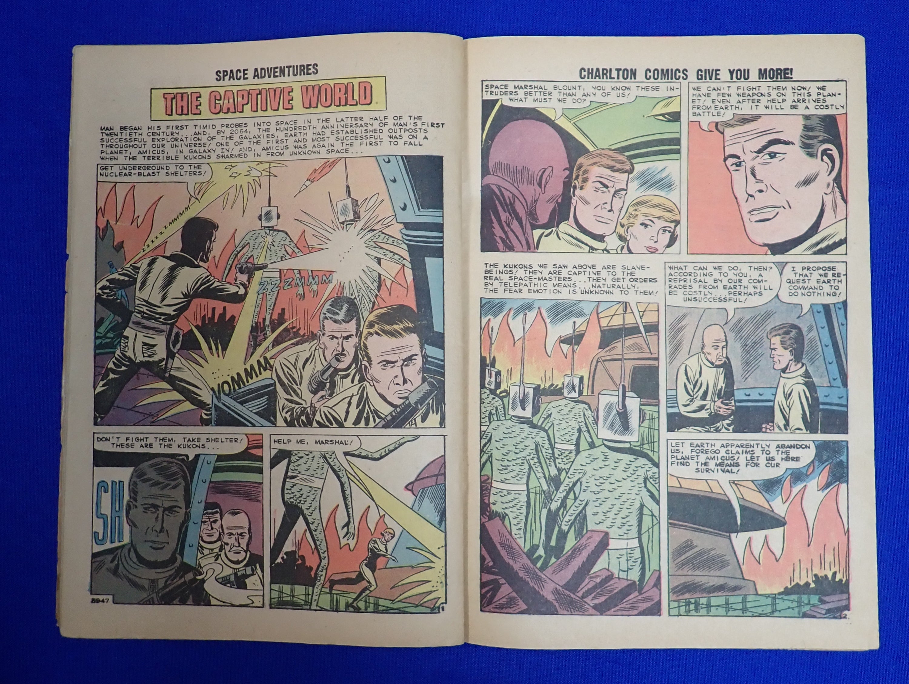 Space Adventures #33 (1952) - GD/VG (3.0) - 1st Captain Atom