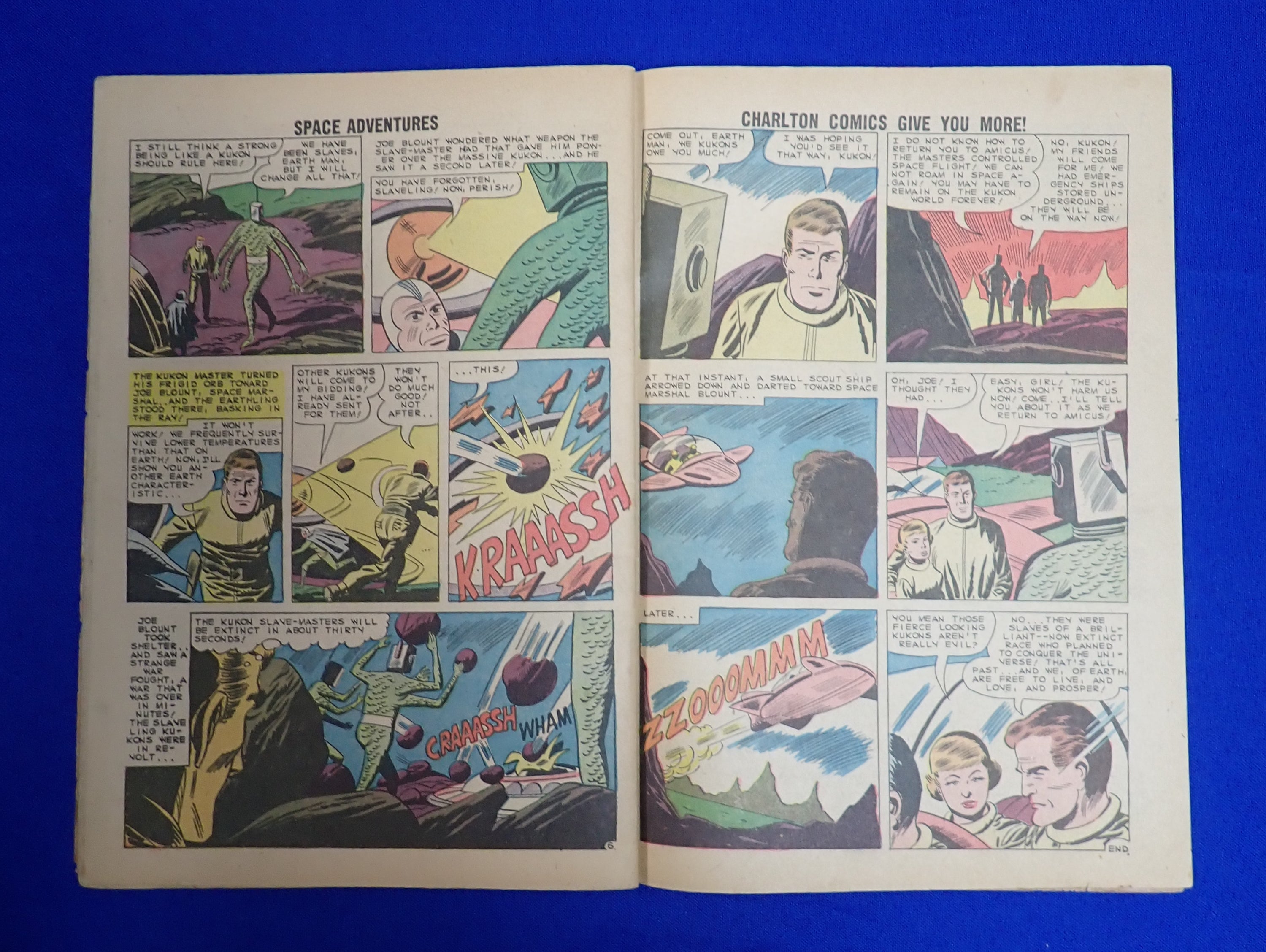 Space Adventures #33 (1952) - GD/VG (3.0) - 1st Captain Atom