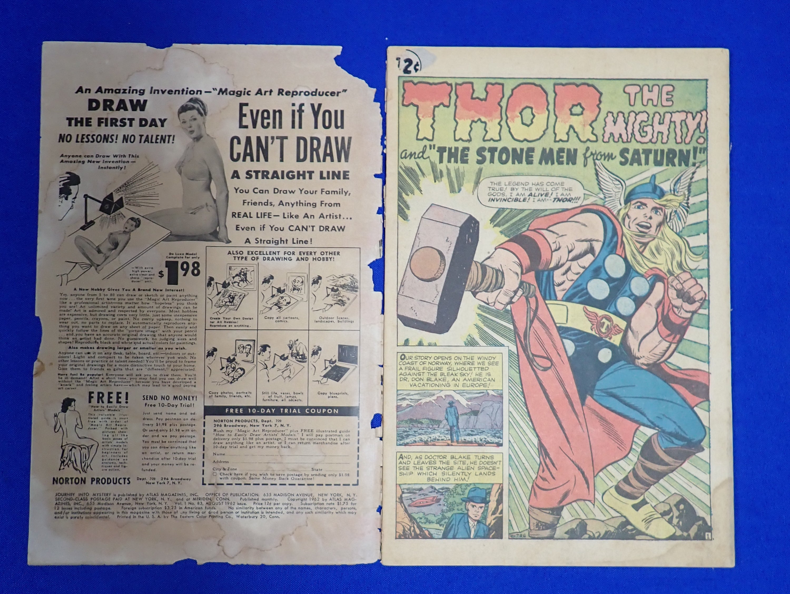 Journey Into Mystery #83 (1962) - FR (1.0) - 1st Thor