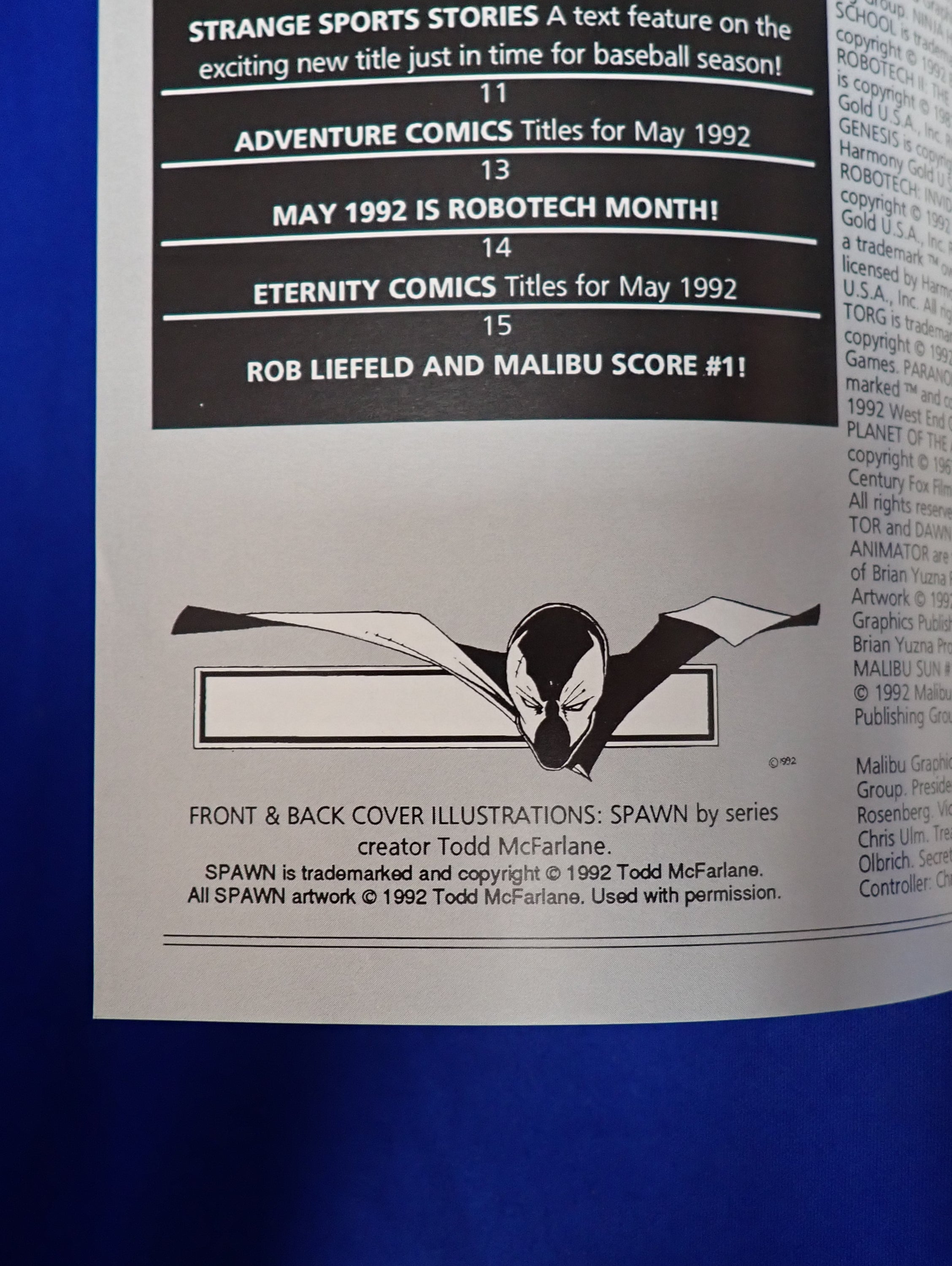 Malibu Sun #13 (1992) - VF (8.0) - Rare Error Edition