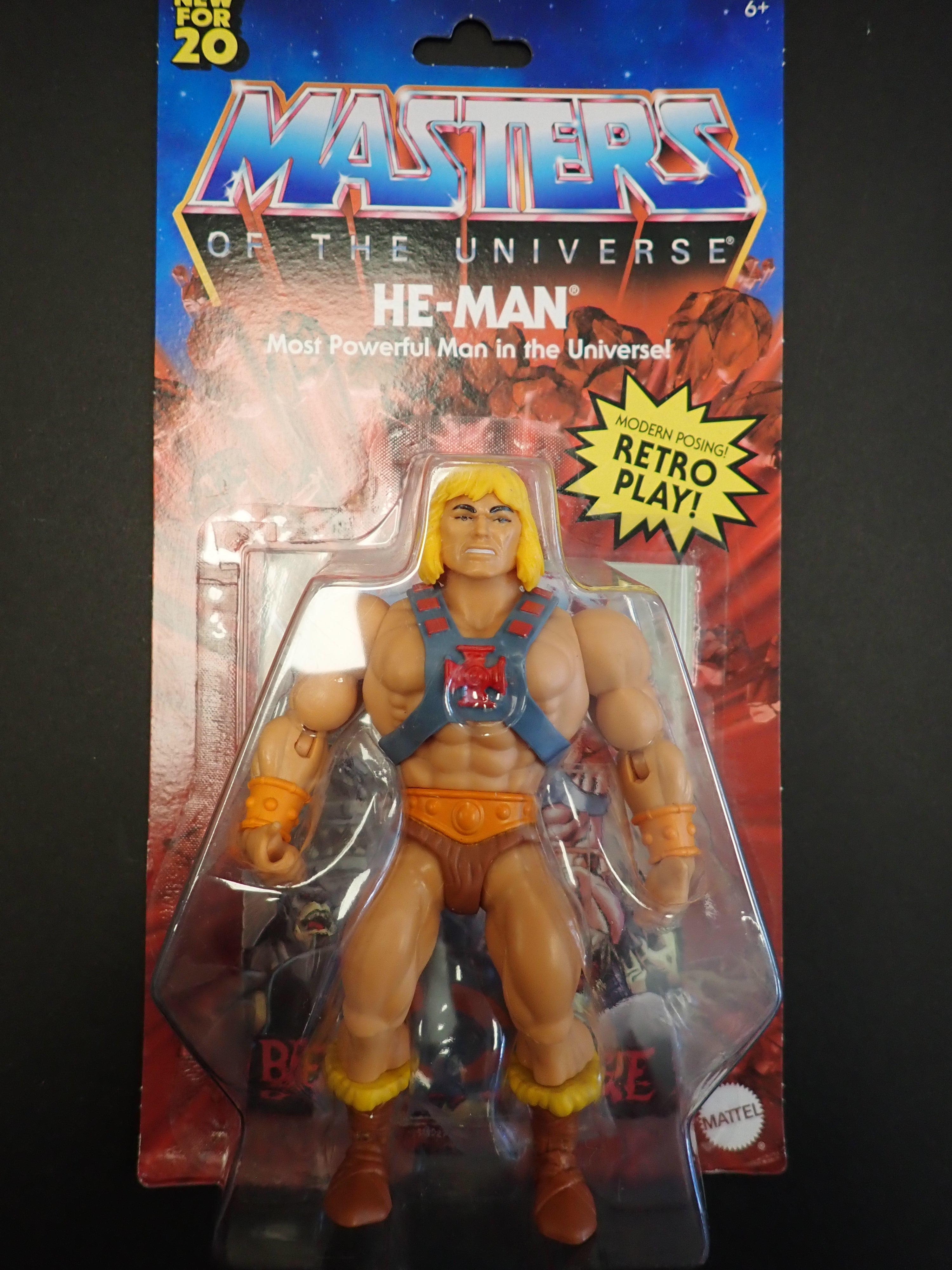 MOTU He-Man Mattel Figure