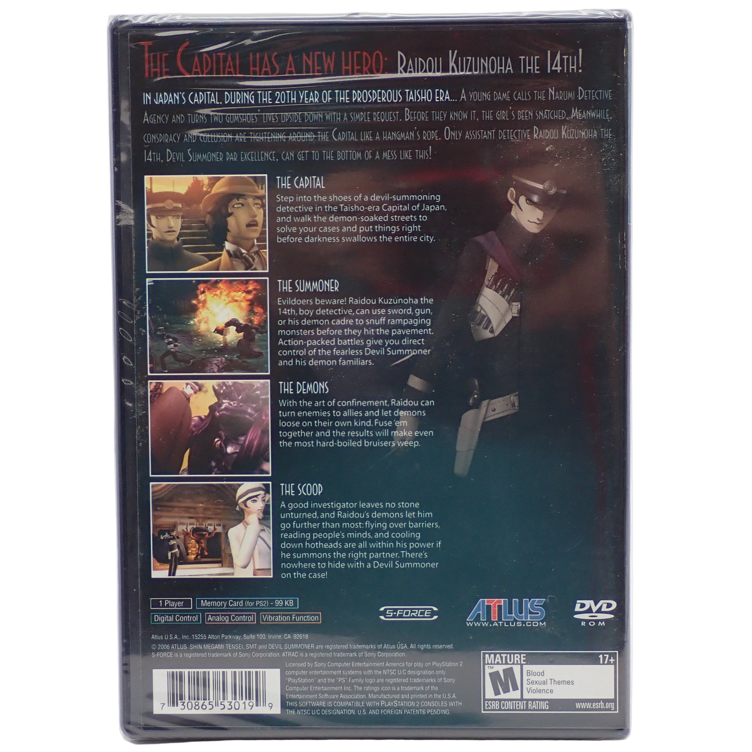 Devil Summoner Raidou Kuzunoha vs The Soulless Army - PS2