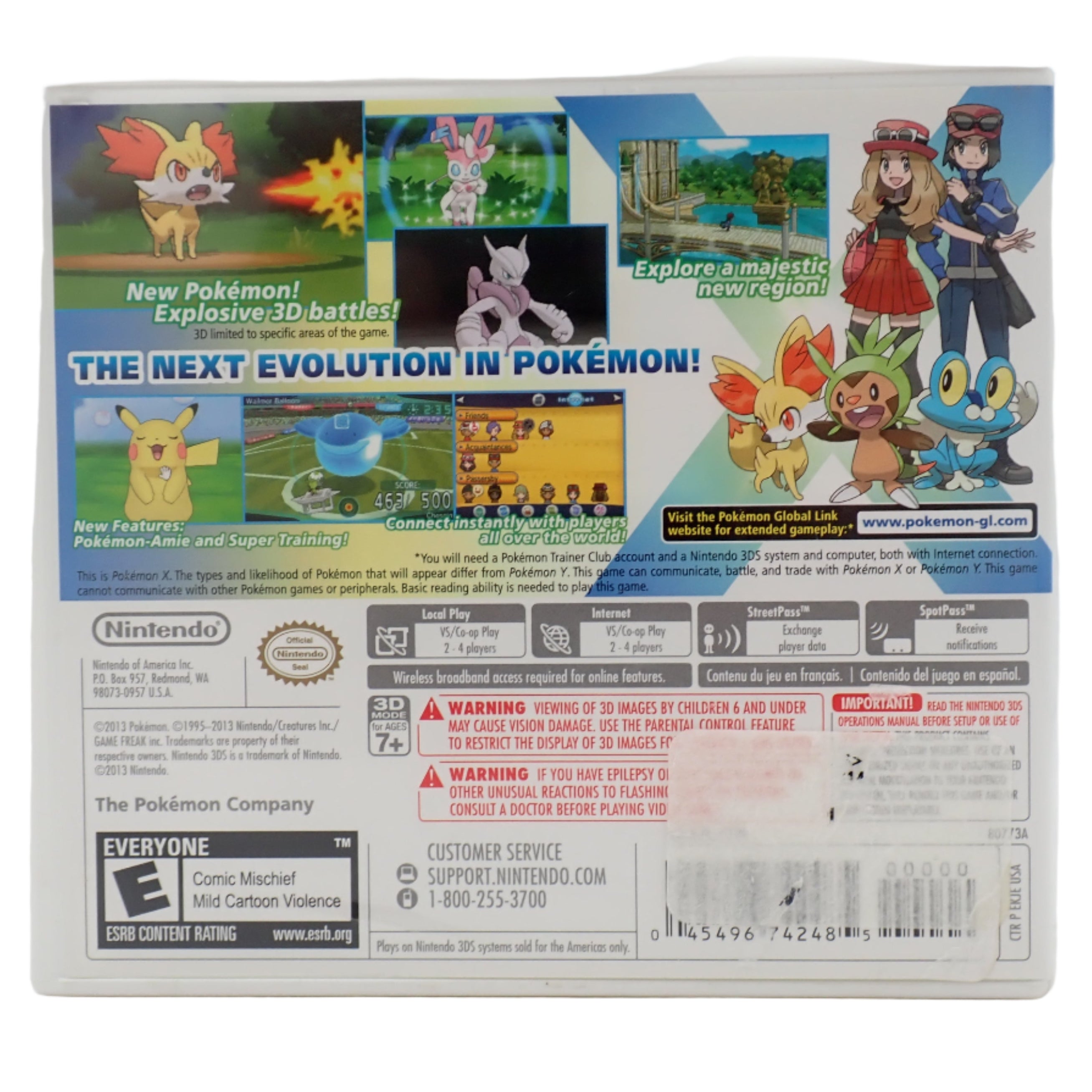 Pokemon X - Nintendo 3DS