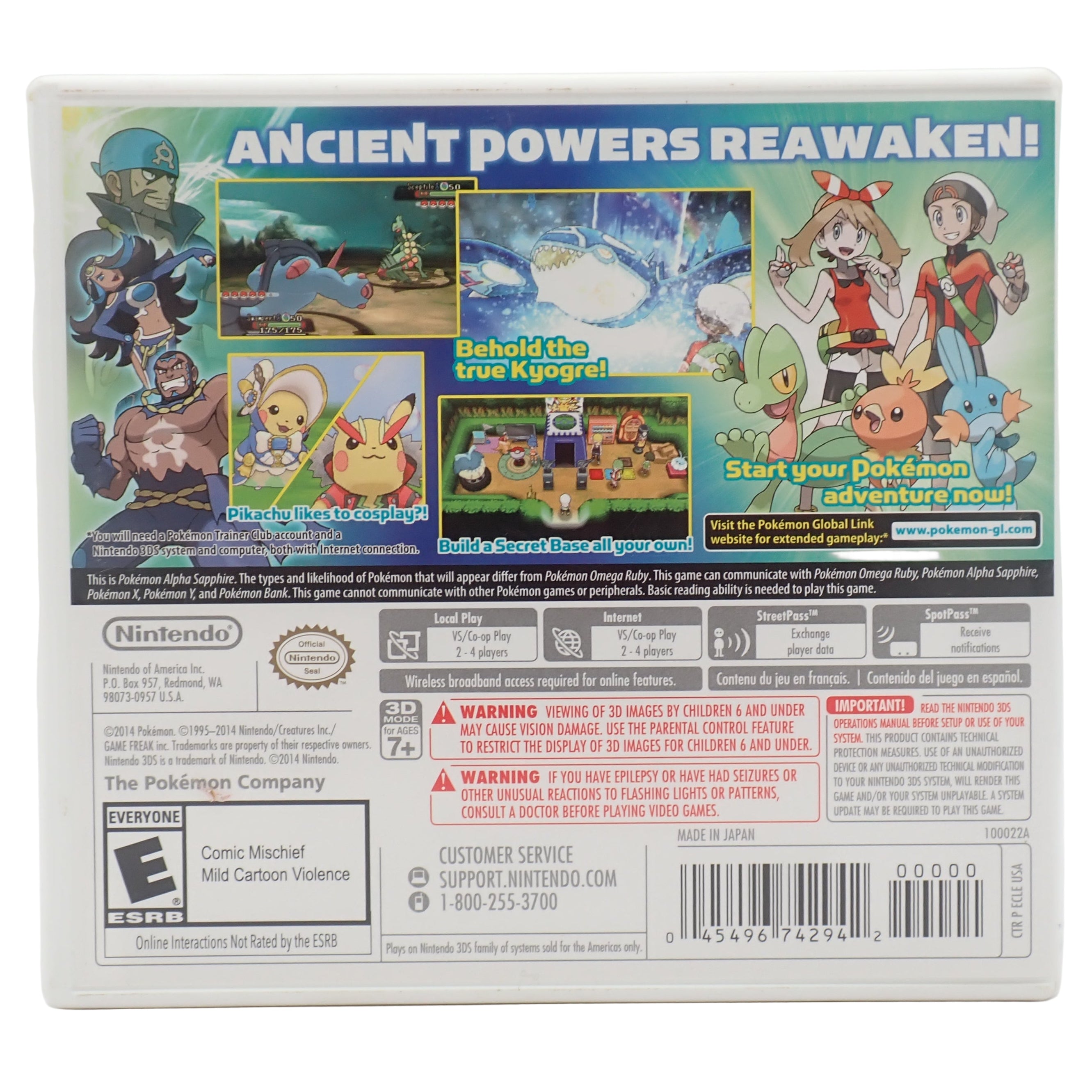 Pokemon Alpha Sapphire - Nintendo 3DS
