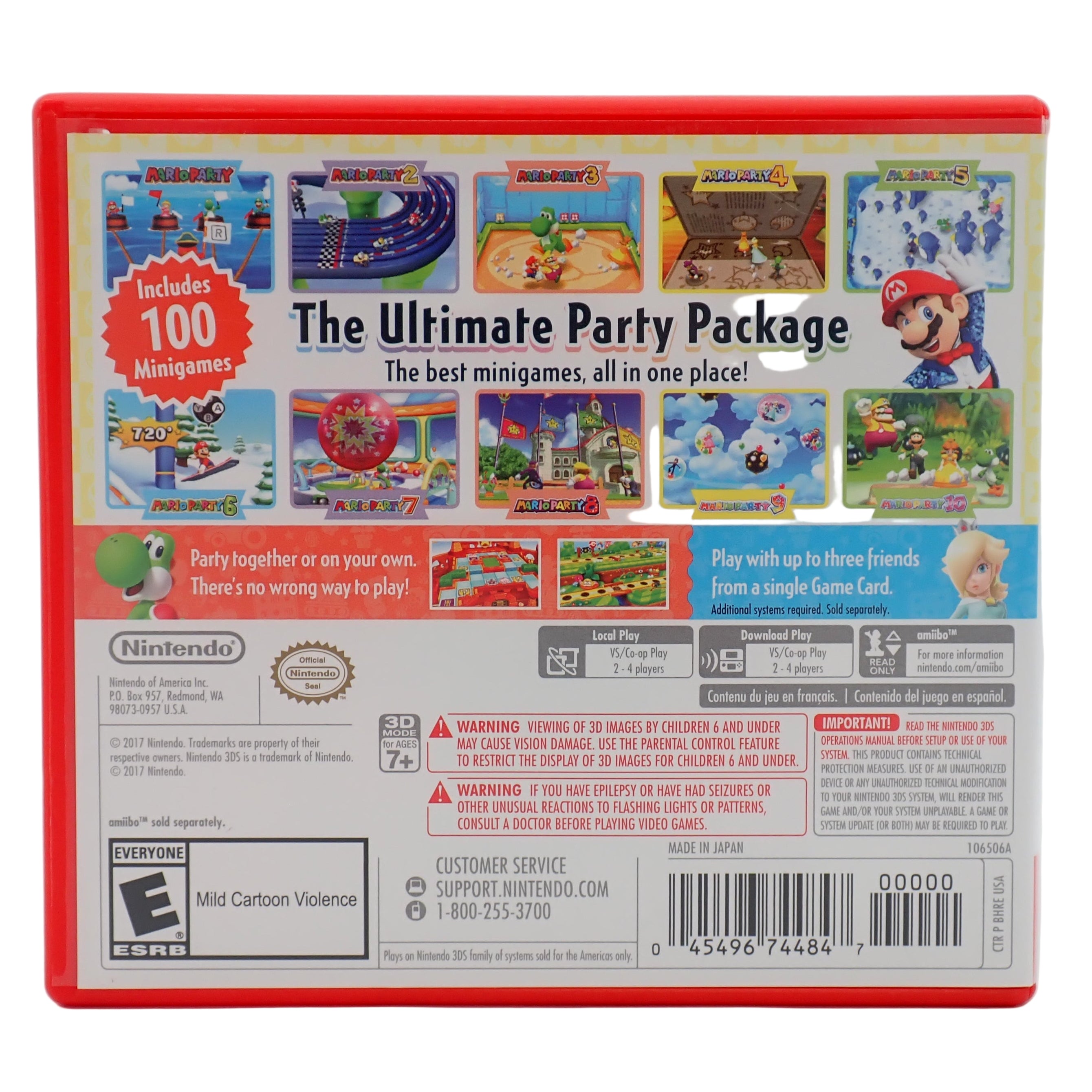 Mario Party Top 100 - Nintendo 3DS