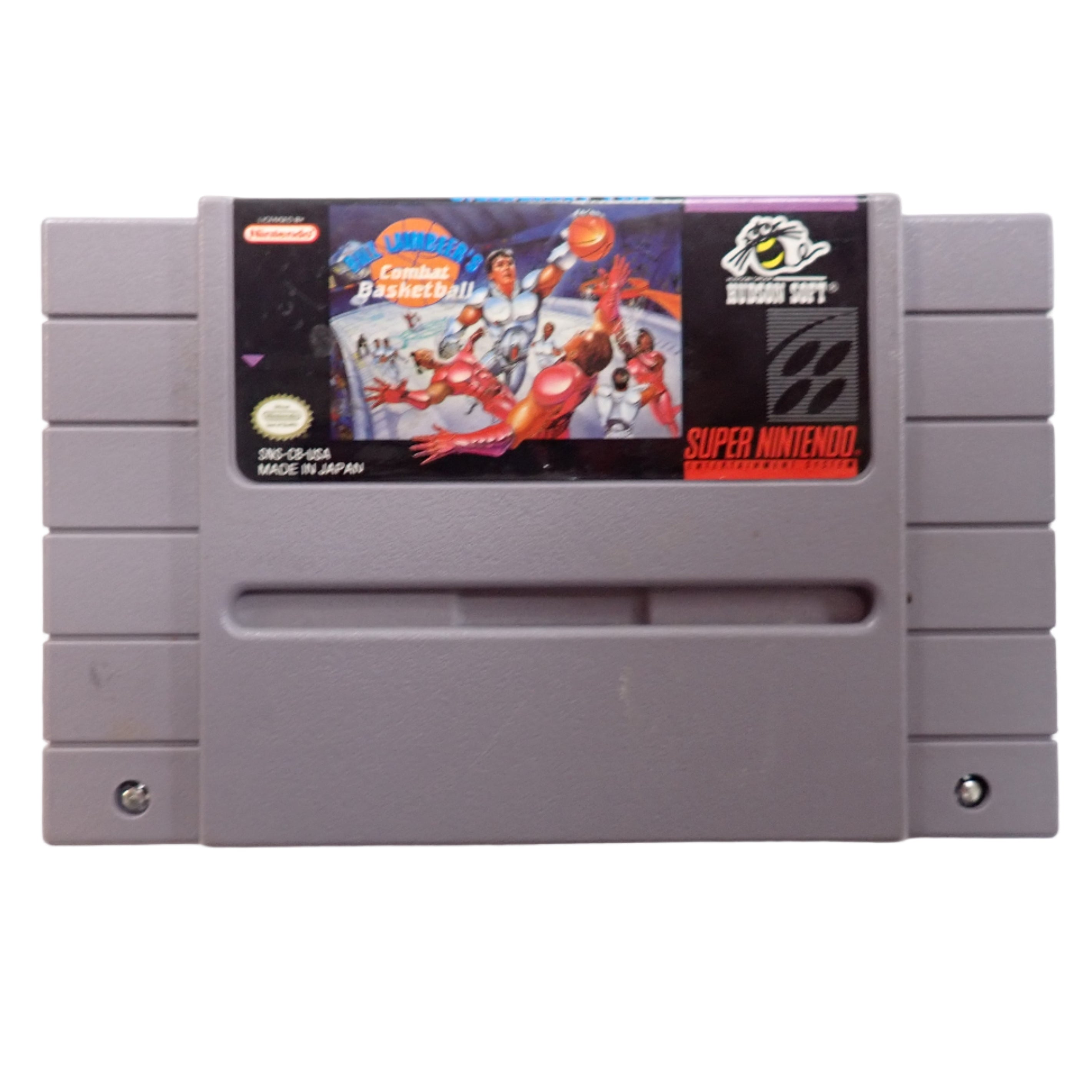 Bill Laimbeer's Combat Basketball - SNES